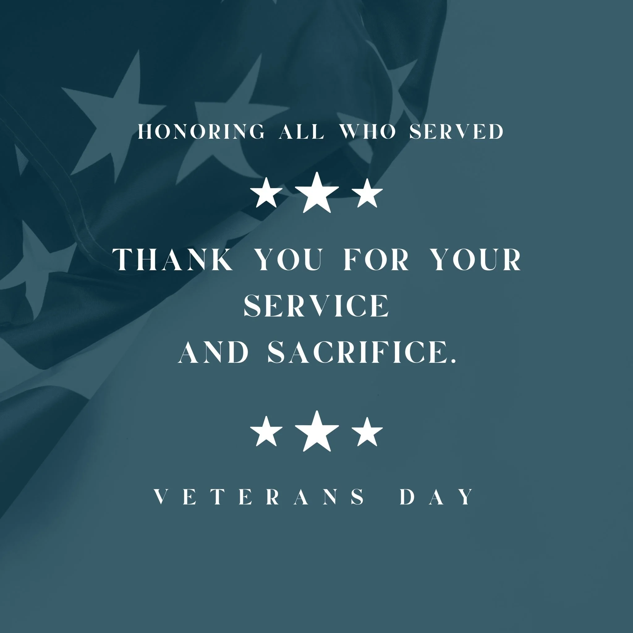 Thank you so much to the men and women who sacrifice their time with family and friends, safety, comfort, and even their lives for the protection of our country and our freedom here in America. 🇺🇸

The Lord bless you and keep you;
the Lord make his
