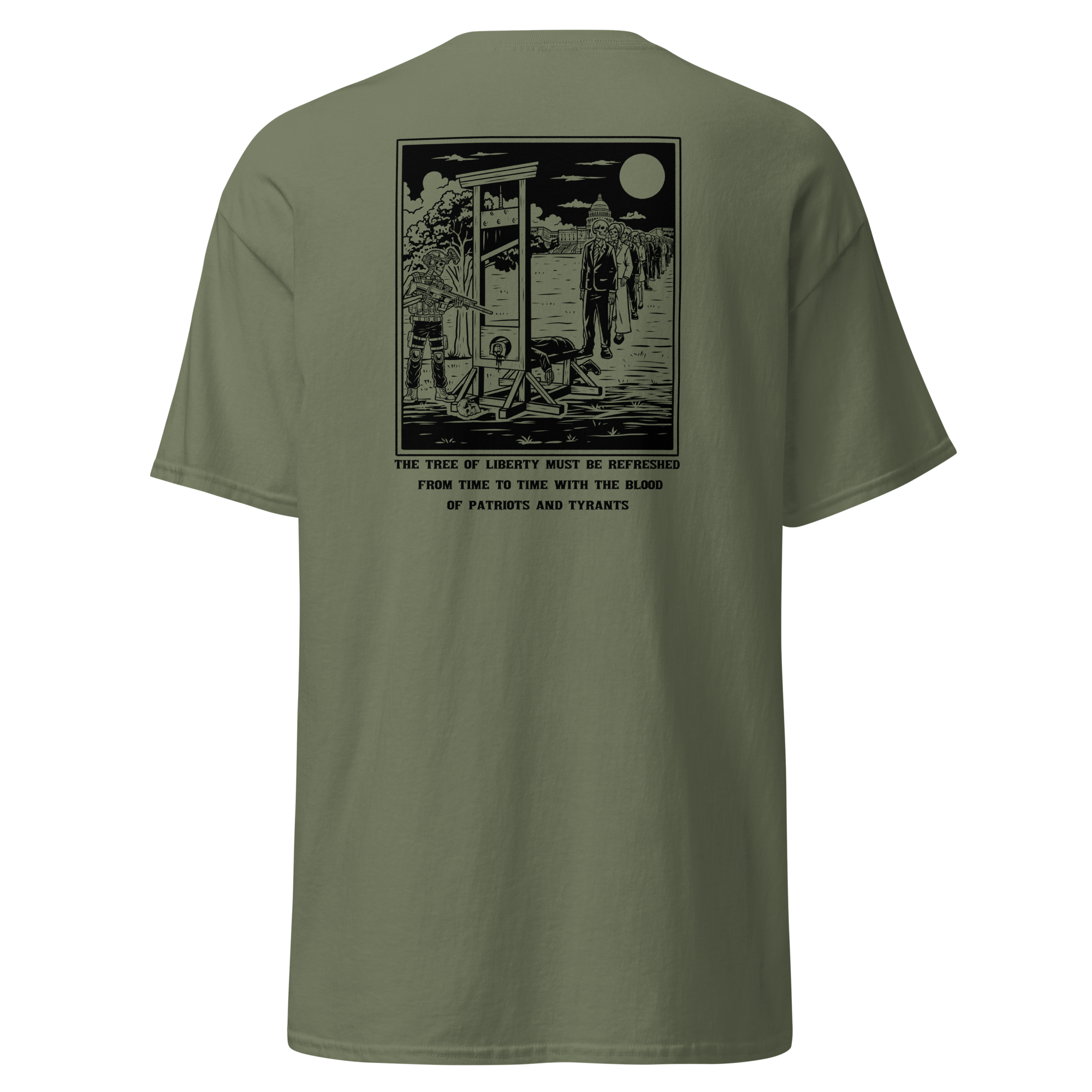 unisex-classic-tee-military-green-back-6785bc18c8042.png
