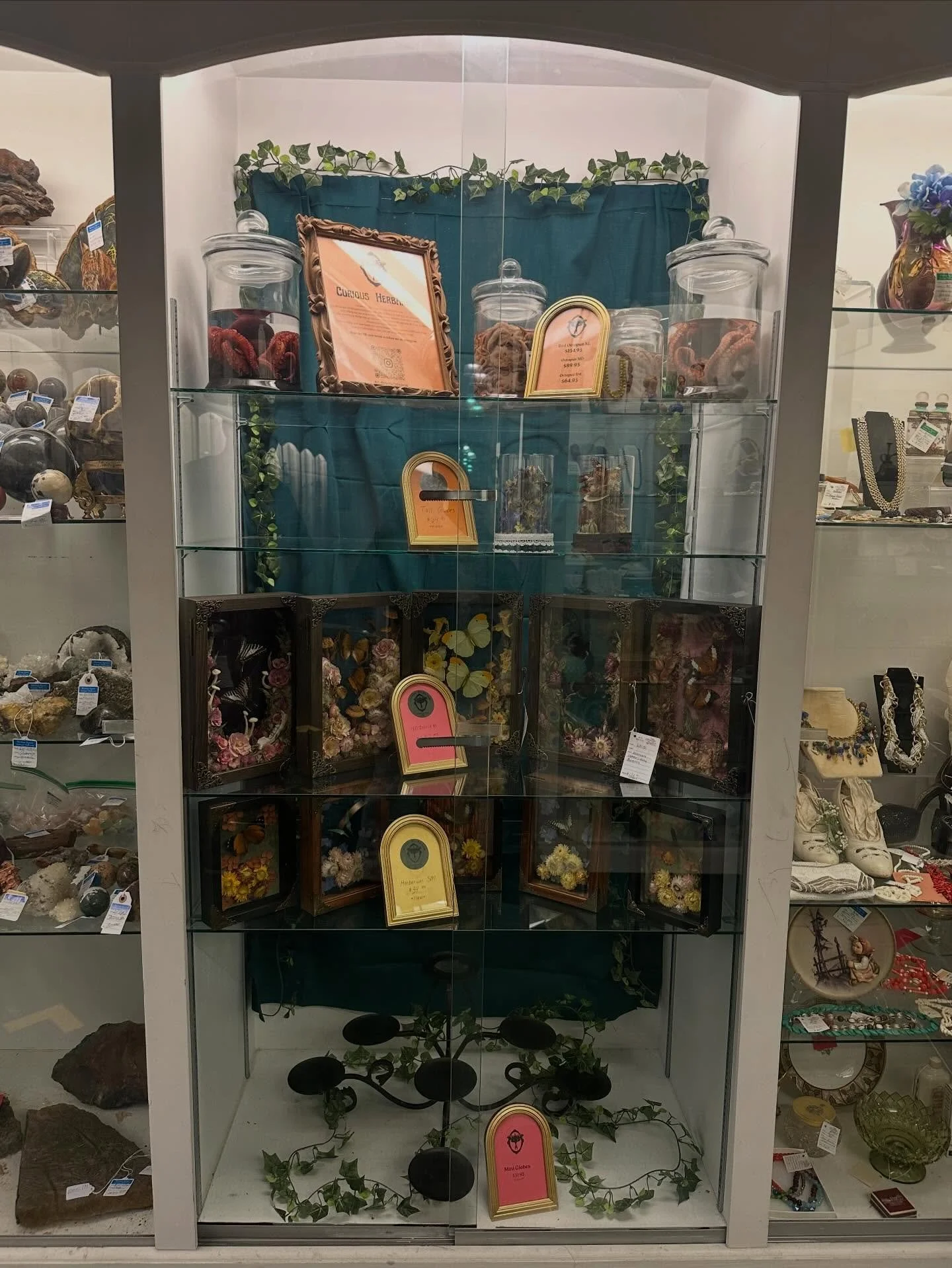 Find us in showcase 281 DC @ Heritage Square Antique Mall!