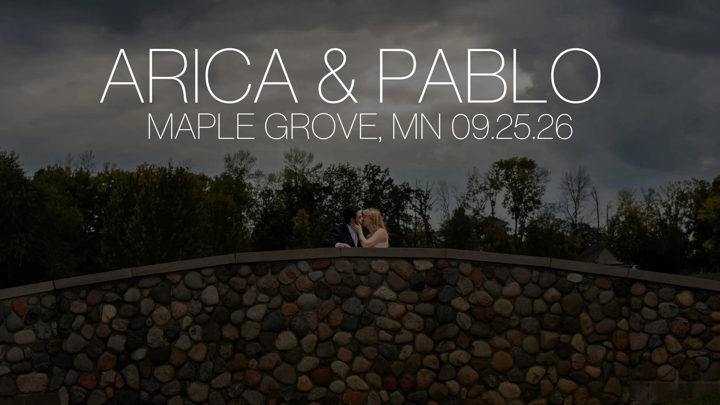 Maple Grove, MN Wedding | Arica &amp; Pablo | 09.25.26 