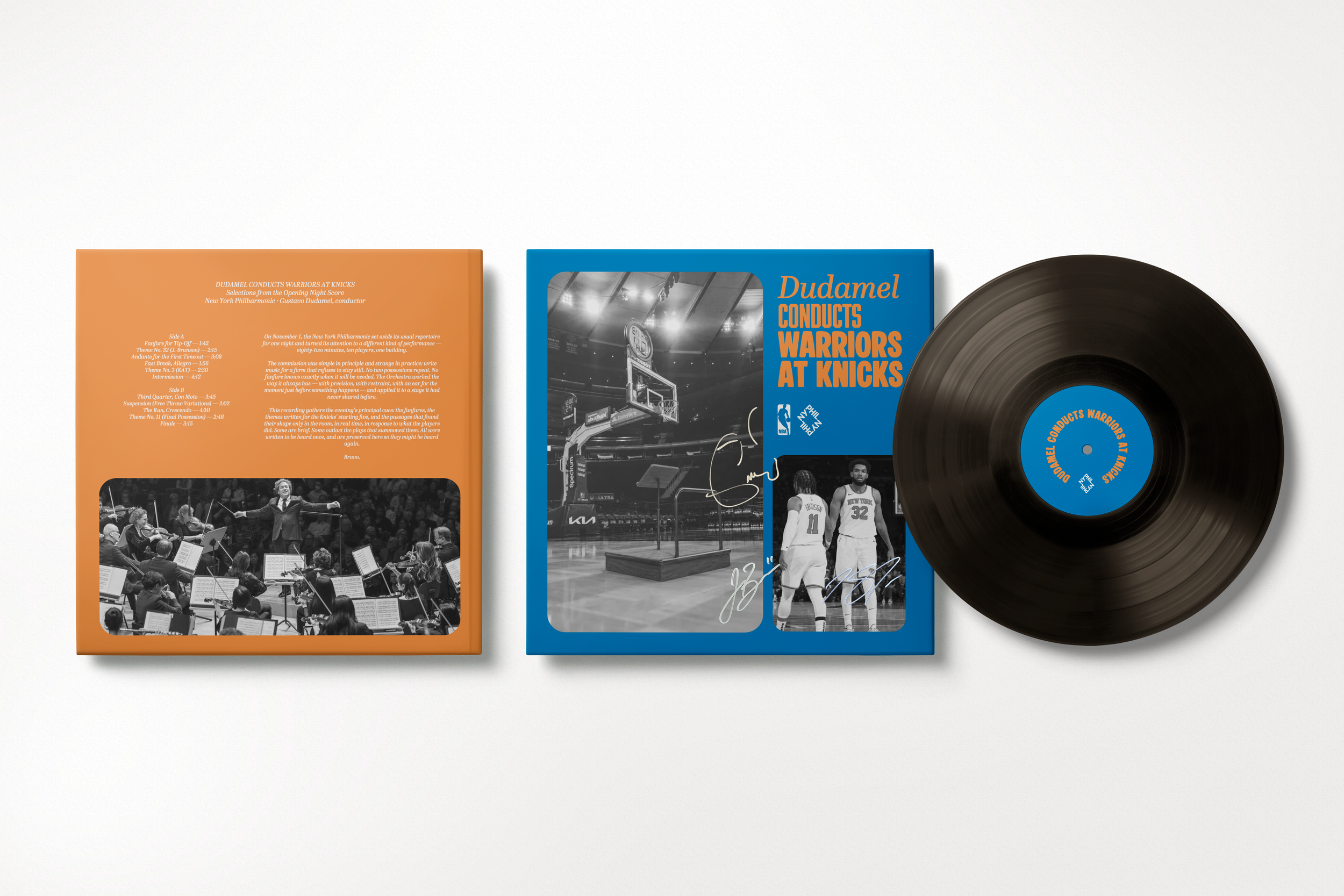 Official Signed Vinyl Record