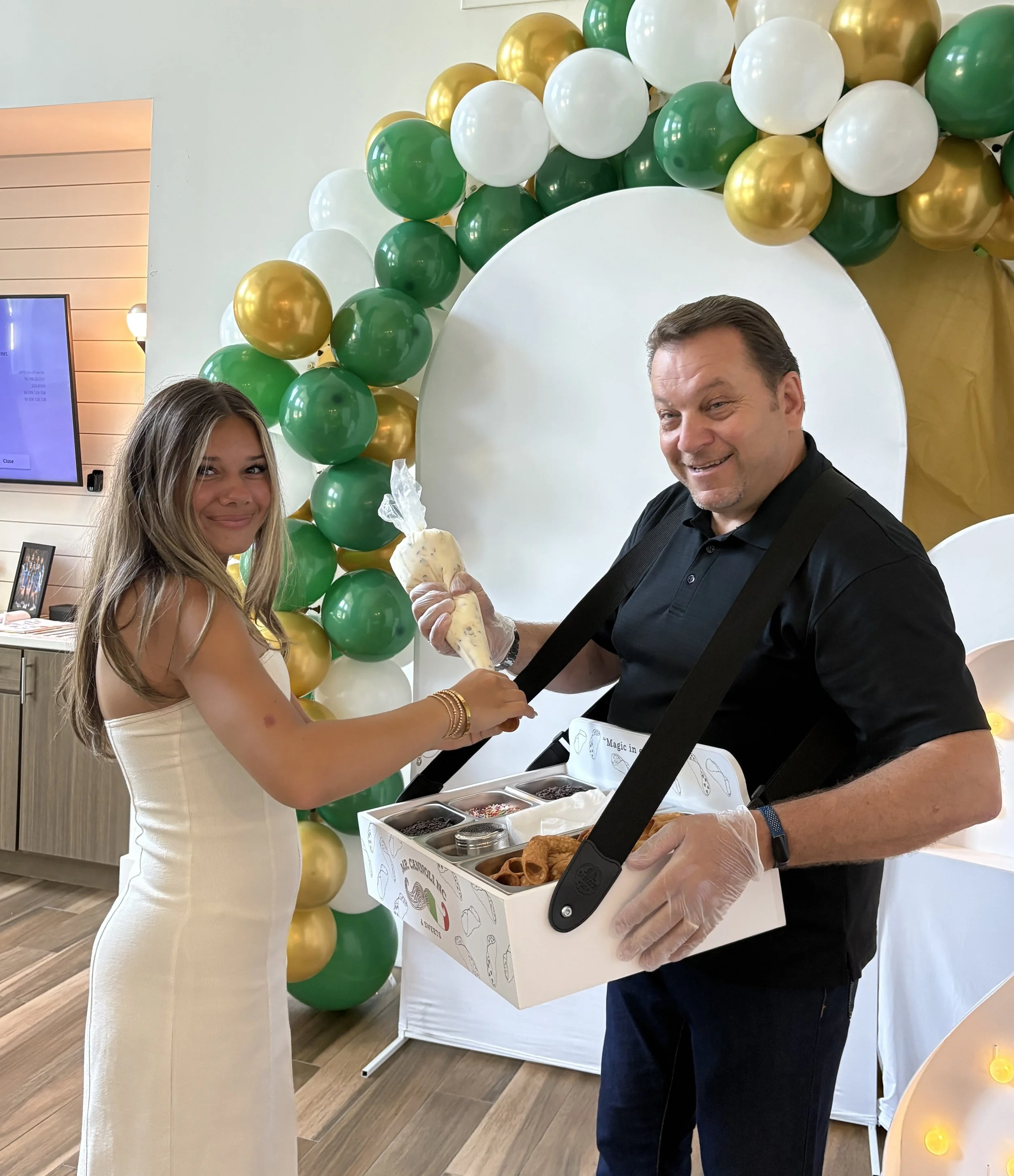 Cannoli Strolling Pic with Client.jpg