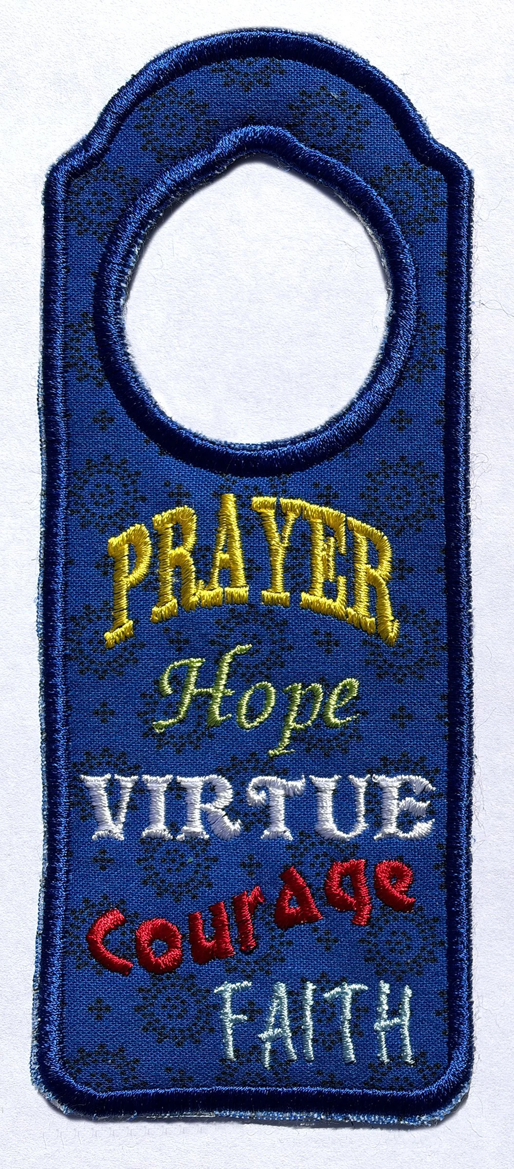 Prayer Hope Virtue Courage Faith