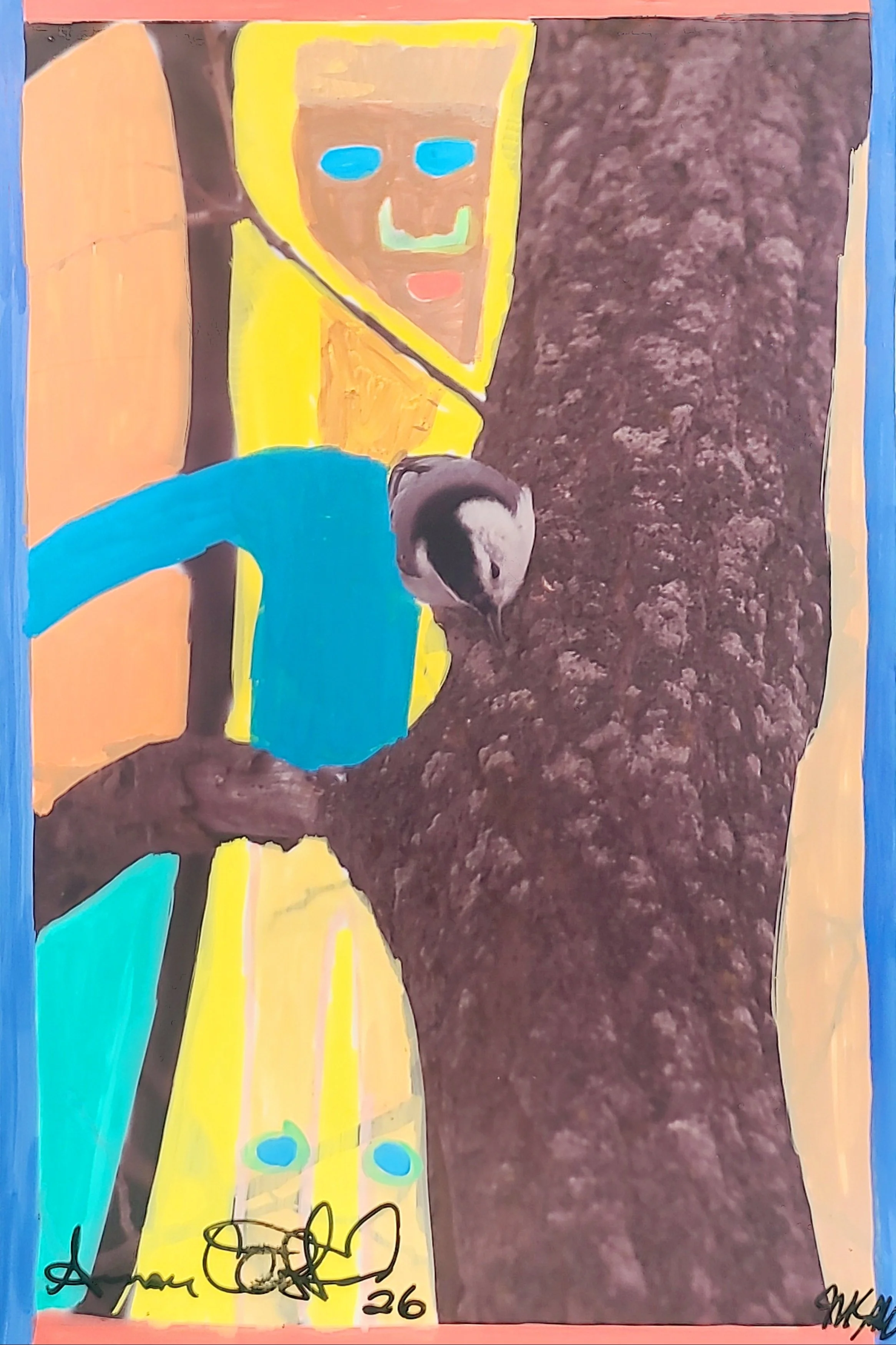 Variations on a Nuthatch #1
