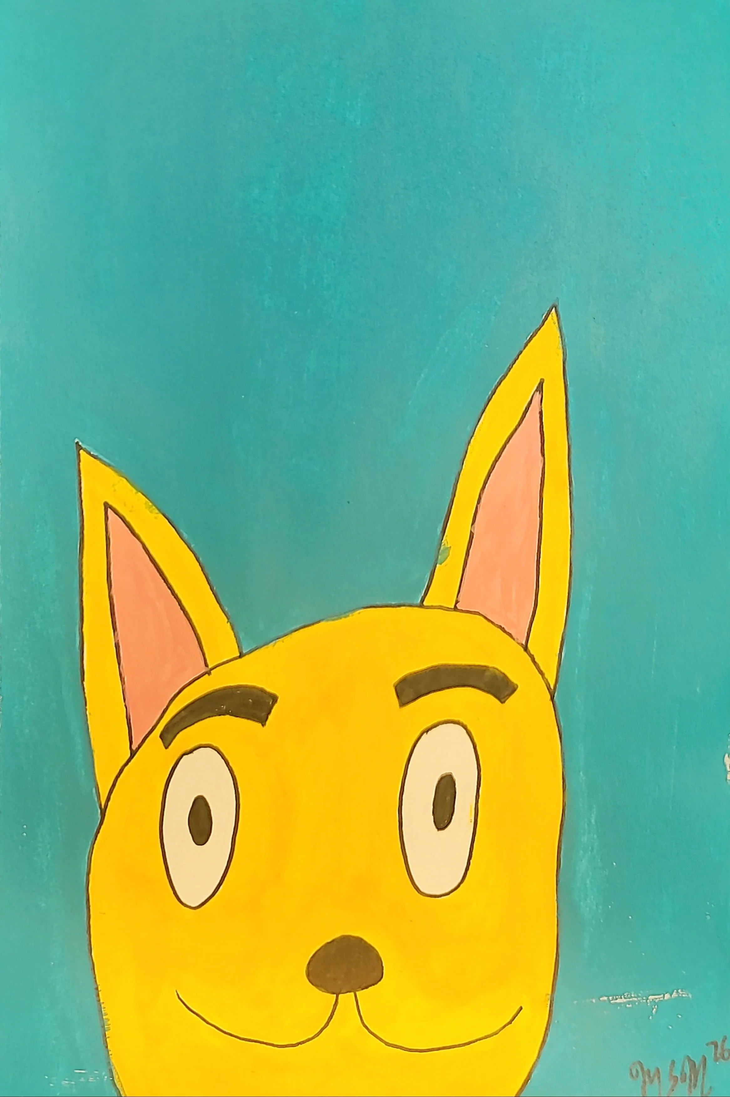Dog (Teal)