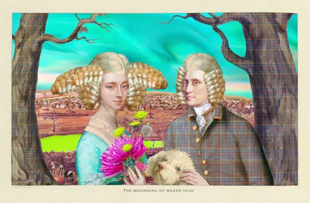 The Beginning of Weeds 1836 by Joan Ross