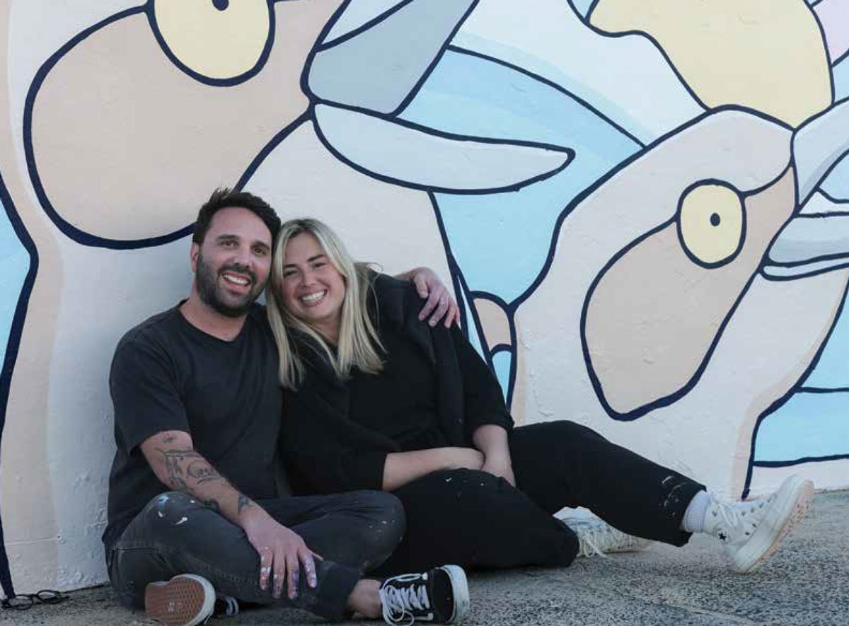 Brent and Tash have built a creative business that mixes art, publishing and ecommerce, with its own universe of products, paintings and stories.