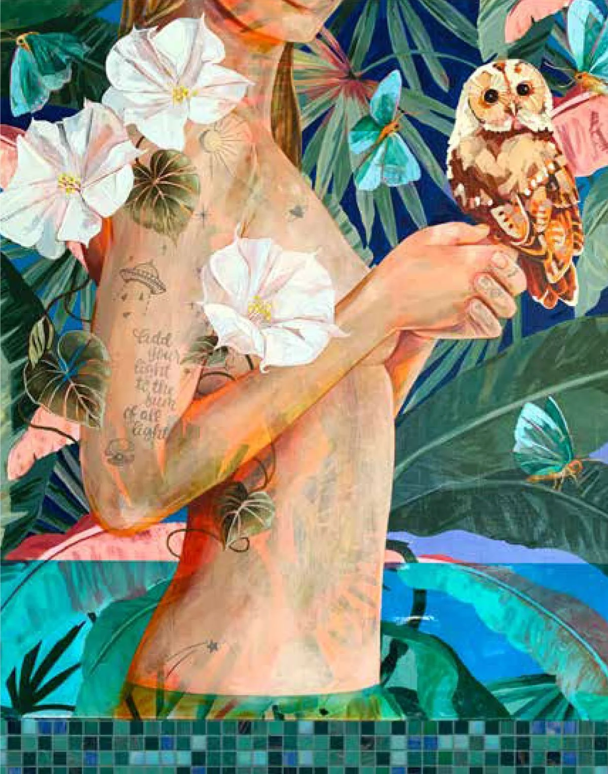 A painting by Jessica Watts