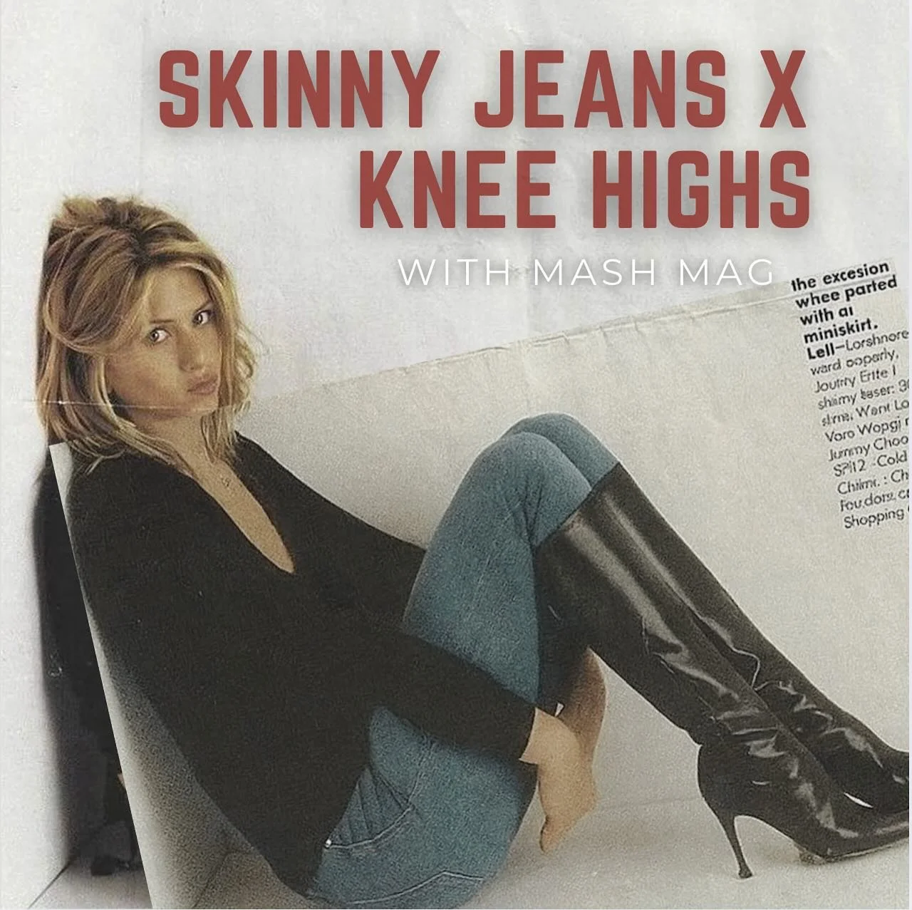 High knee boots over skinny jeans are making a comeback that we didn&rsquo;t see coming. Once the go-to look of the early 2010s, it&rsquo;s popping up again in street style and on runways. The new take feels cleaner. Think pointed boots, dark denim, 