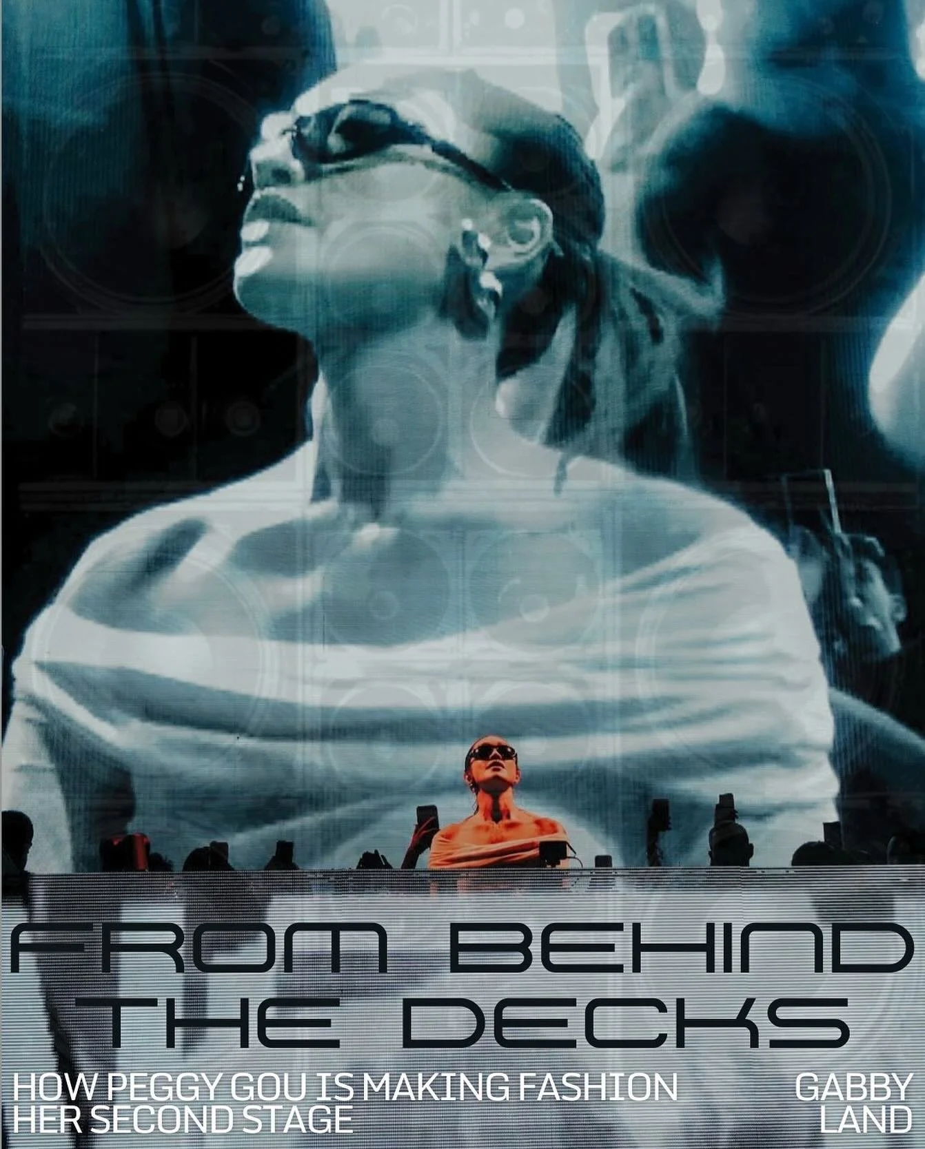 From Behind the Decks to the Runway: Peggy Gou by Gabby Land. 

Peggy Gou isn&rsquo;t just producing house music&rsquo;s biggest anthems, she&rsquo;s redefining the look and sound of the scene itself. The South Korean-born, London-trained artist blen