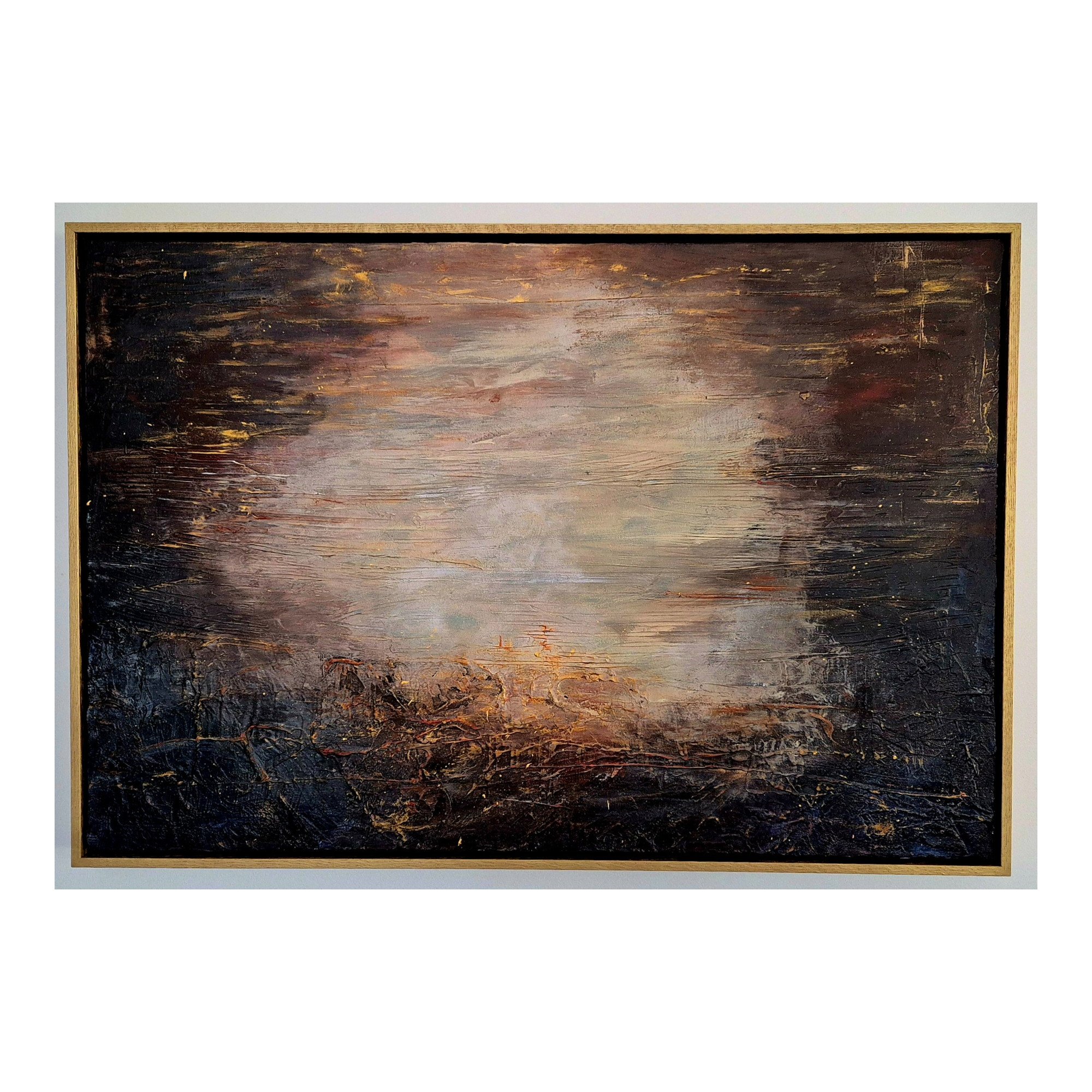 Winter Dawn : 90 x 60 cm : $700