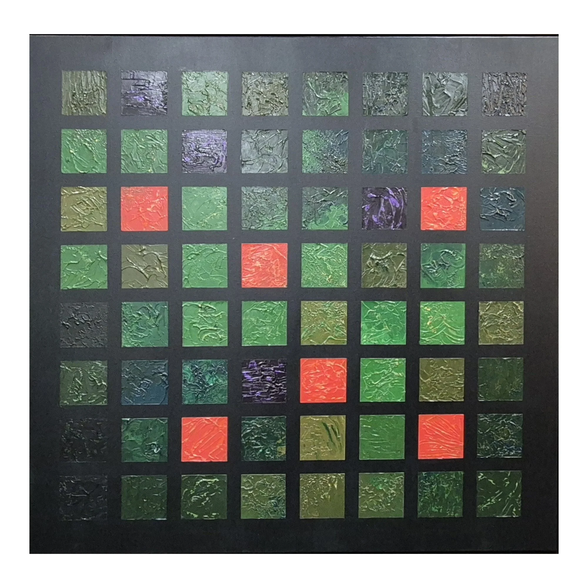 36 Inches of Takayna : Framed : 93 x 93 cm : Currently Unavailable
