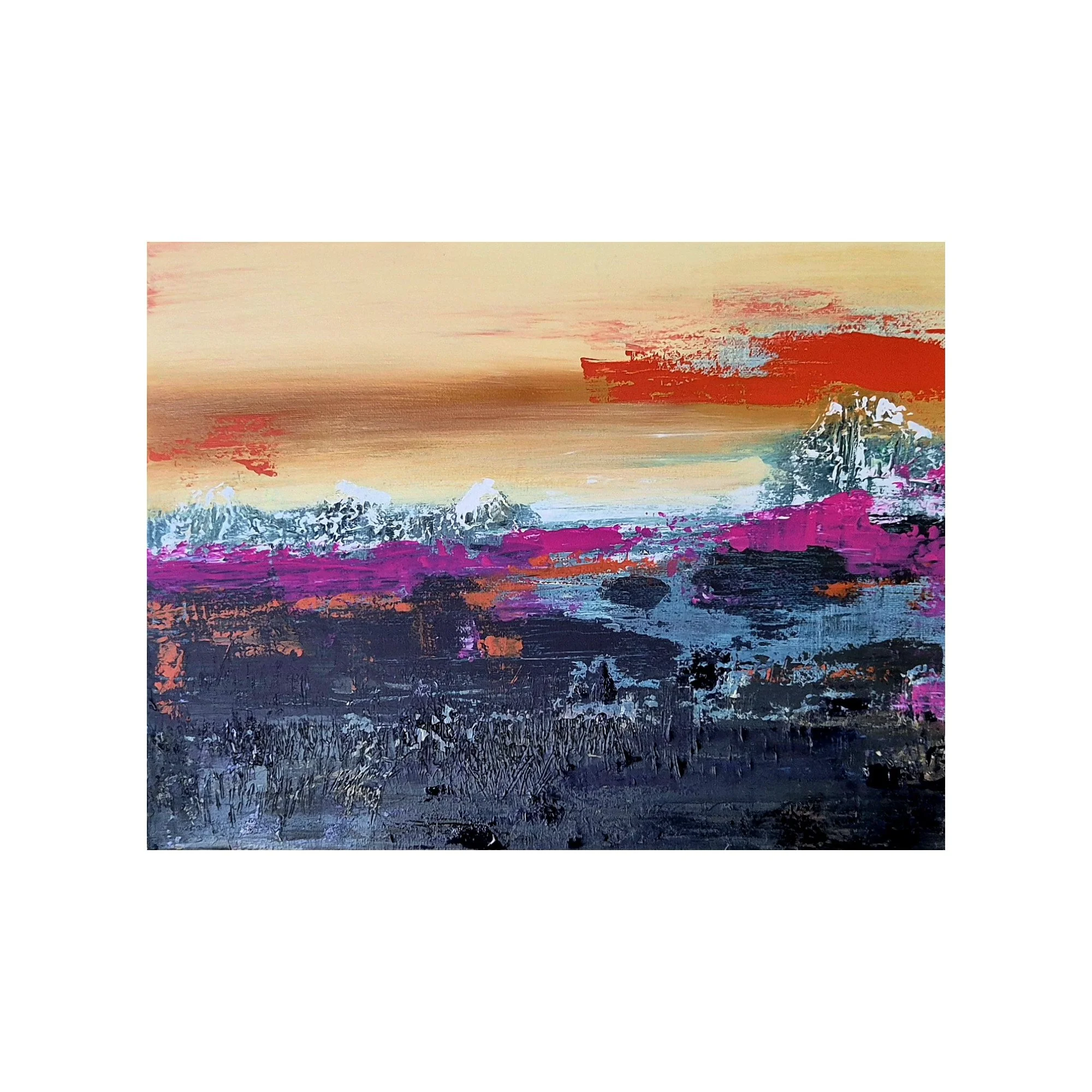 Golden Hour : 40 x 30 cm : $450
