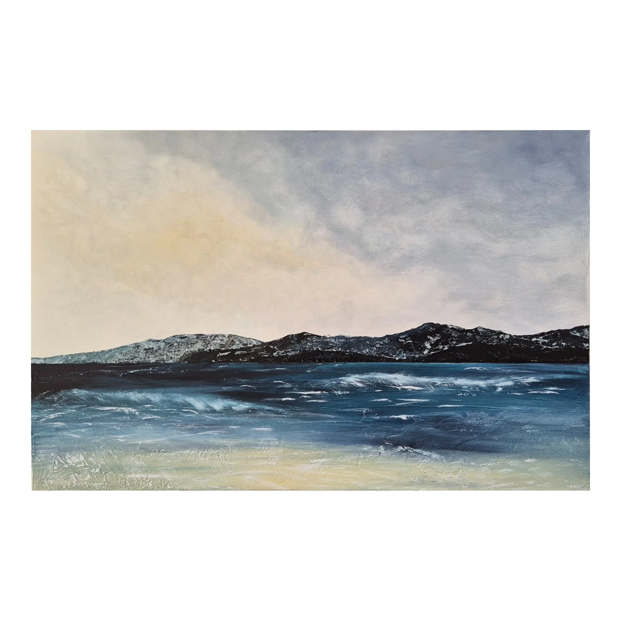 Narawantapu Bay 2 : 76 x 50 cm : $550