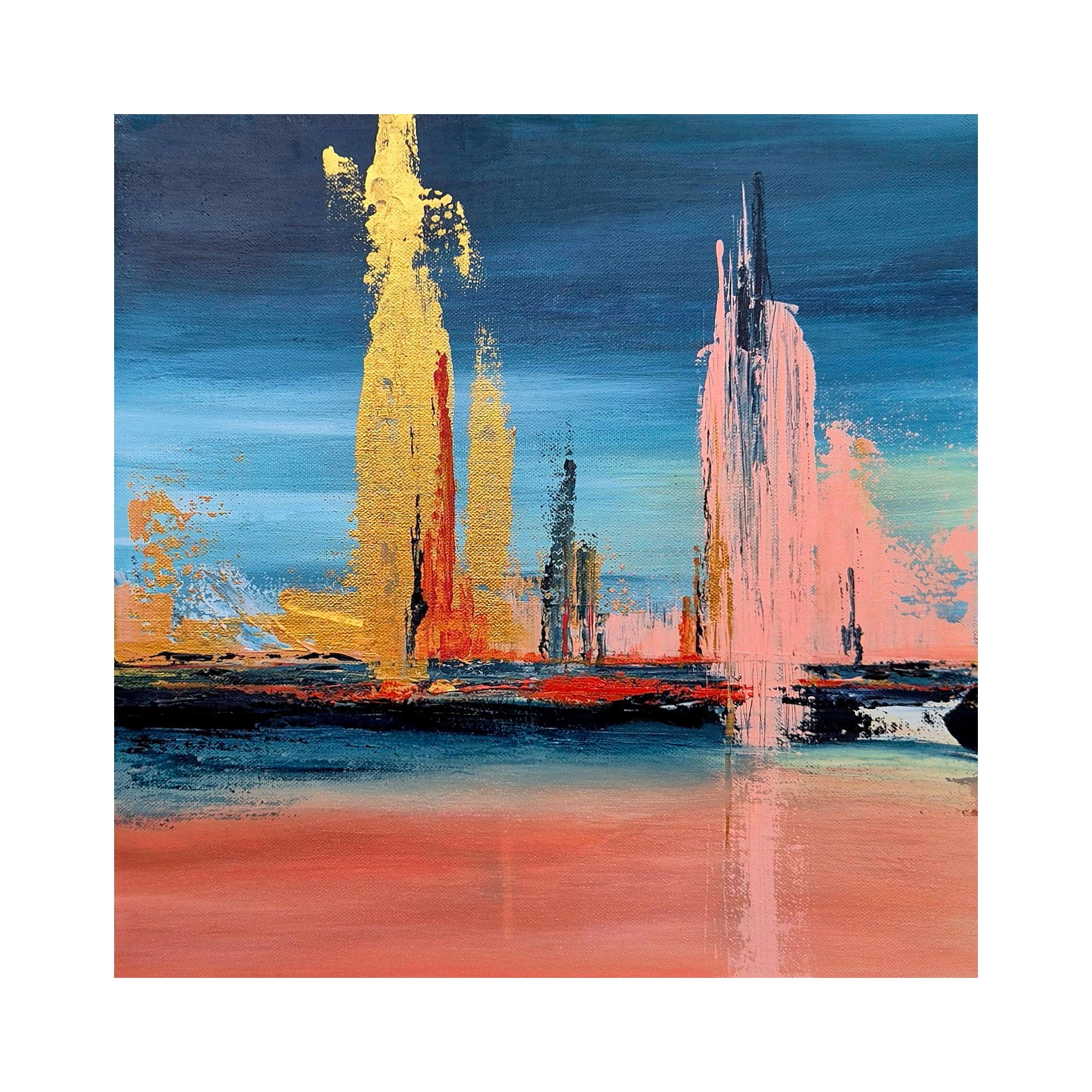 Horizon Rising : 40 x 40 cm : $ 450