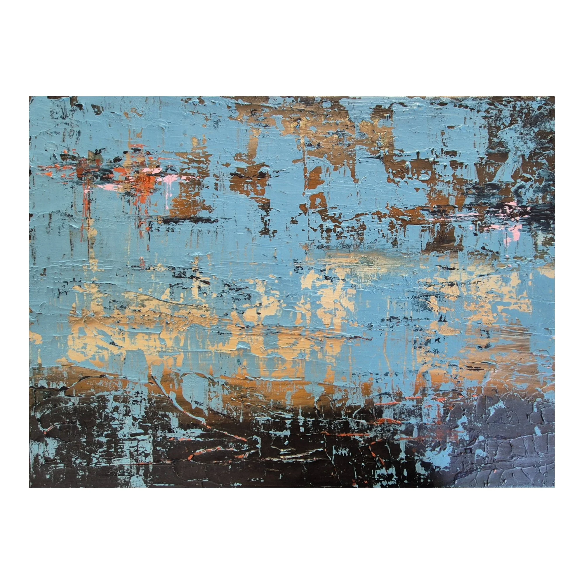 Weathered Calm : 61 x 45 cm : $500