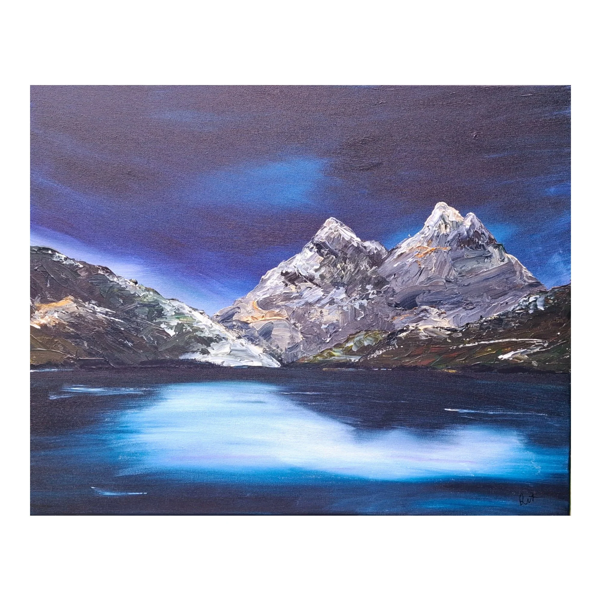 Dove Lake, Cradle Mtn : 50 x 40 cm : $400