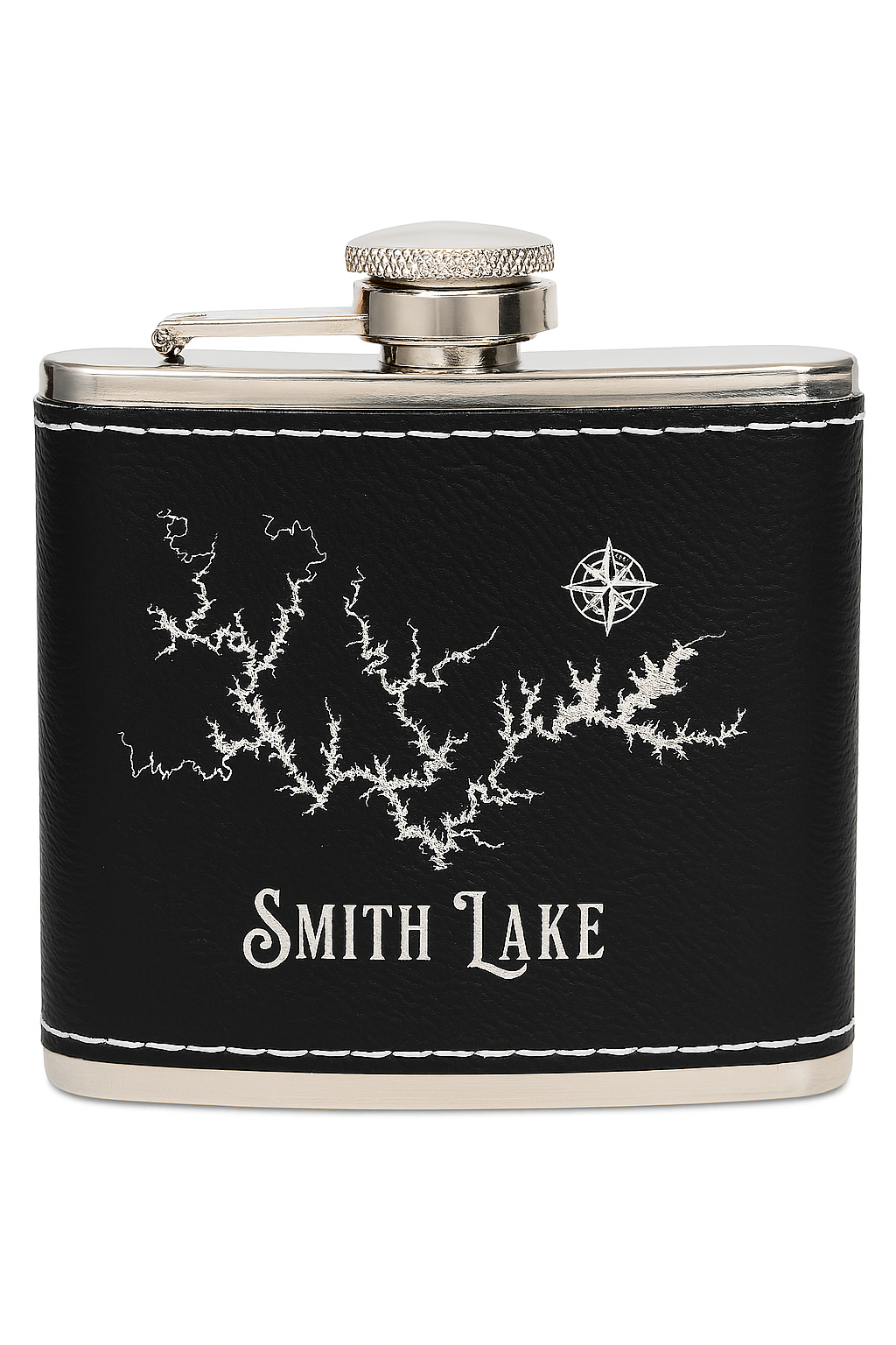 Engraved Flask – 6 oz | Smith Lake