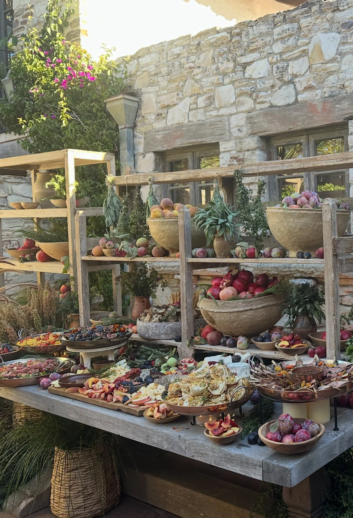 MIRTH catering season food station