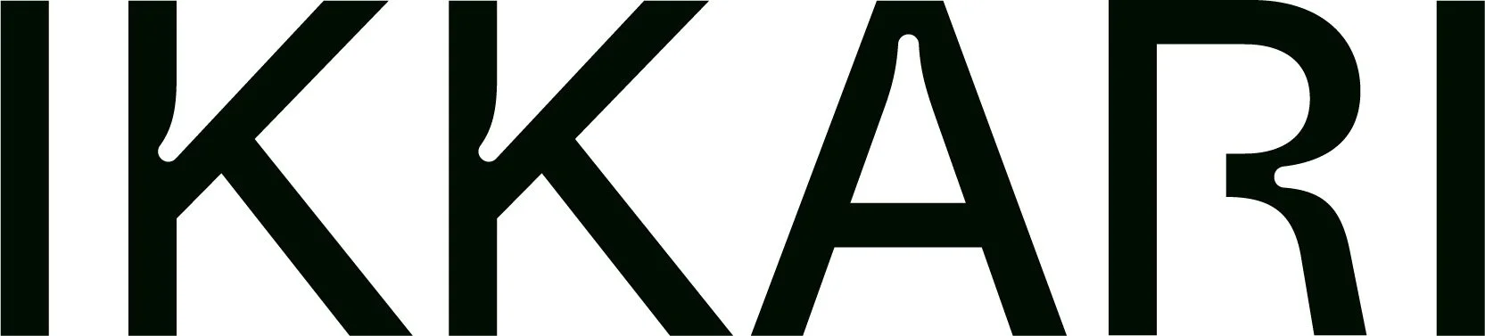 Close-up of the word "KKAR" in black, stylized letters on a white background.