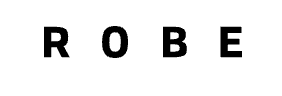 The word 'ROBE' spelled out with spaced-out letters.
