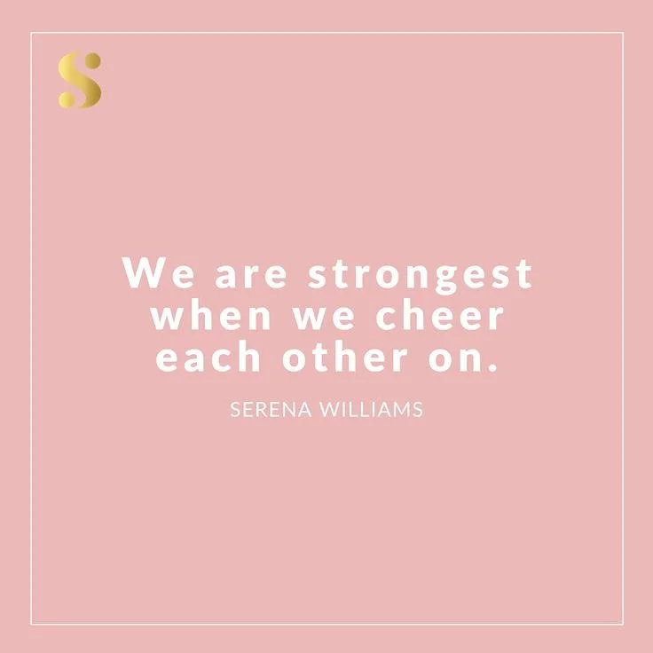 Let&rsquo;s cheer one another on today and every day!😊