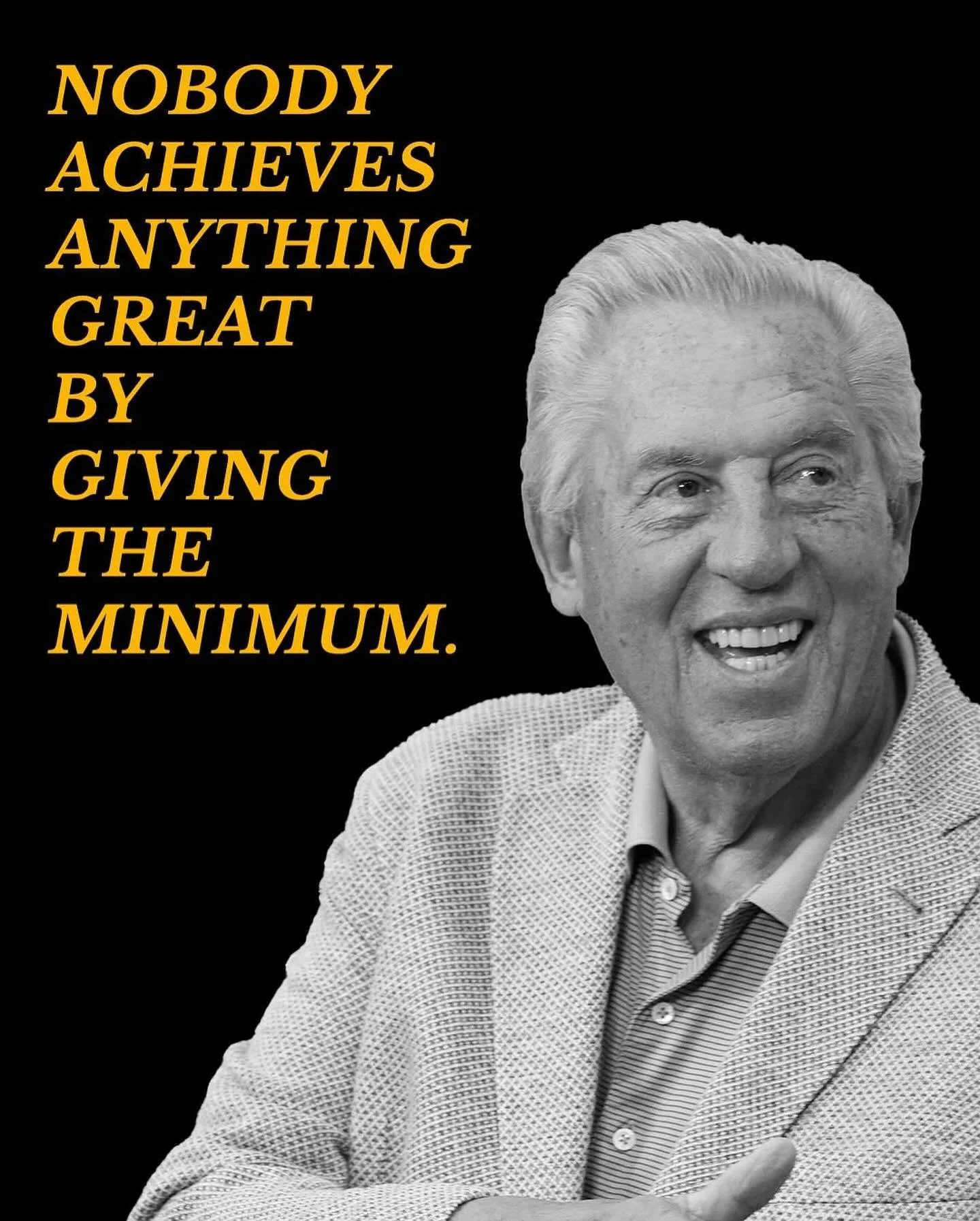 Giving the minimum will keep you exactly where you are. Go for the &ldquo;great &rdquo;. 😊