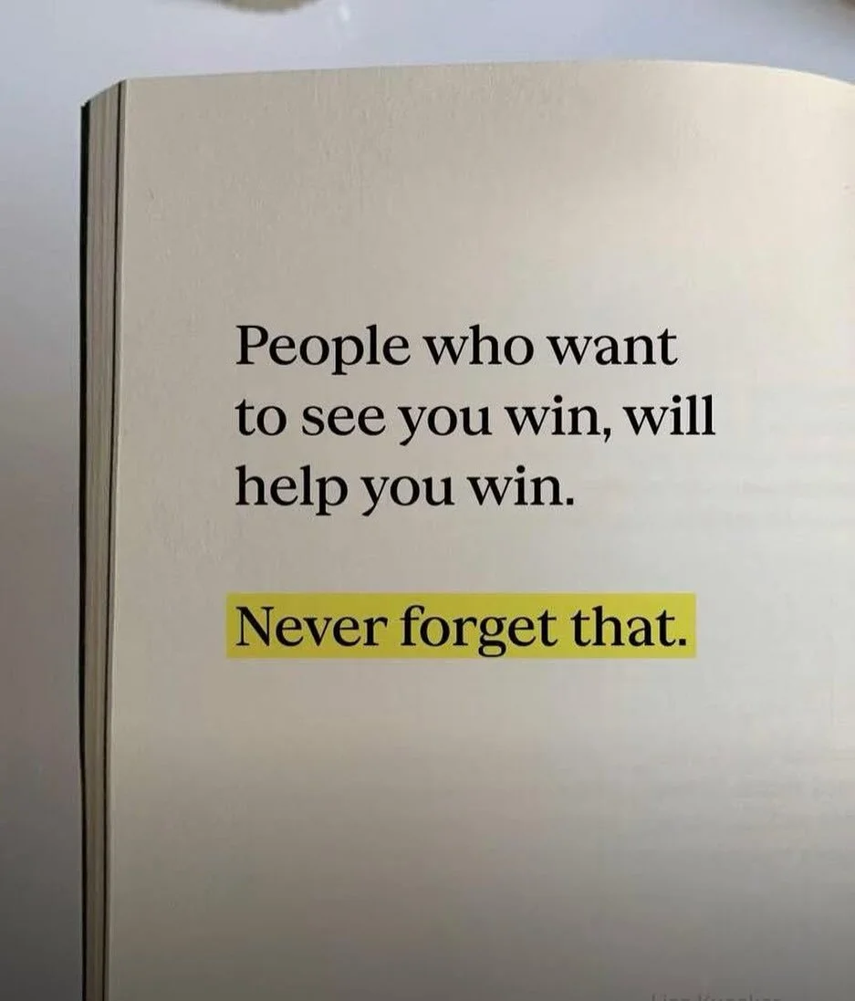 May you surround yourself with people that are cheering you on, supporting you, and helping you grow. 😊