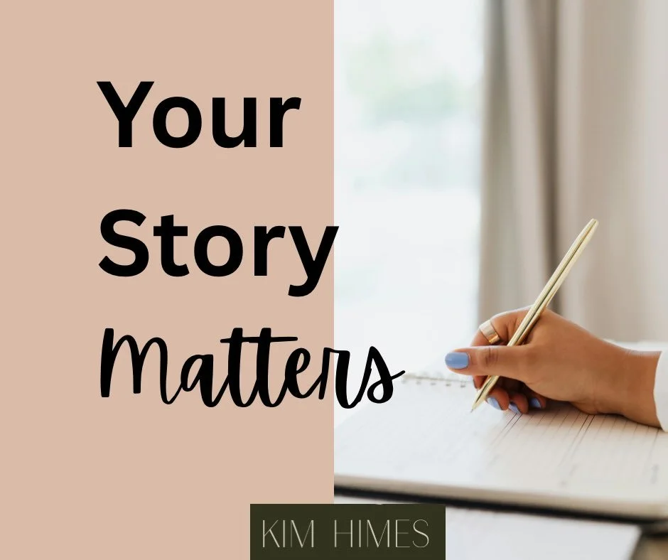 We often underestimate the power of our story. Our experiences, the victories, the challenges, the lessons that shaped us. Your story carries hope and wisdom and the ability for others to believe in what is possible for their own lives.