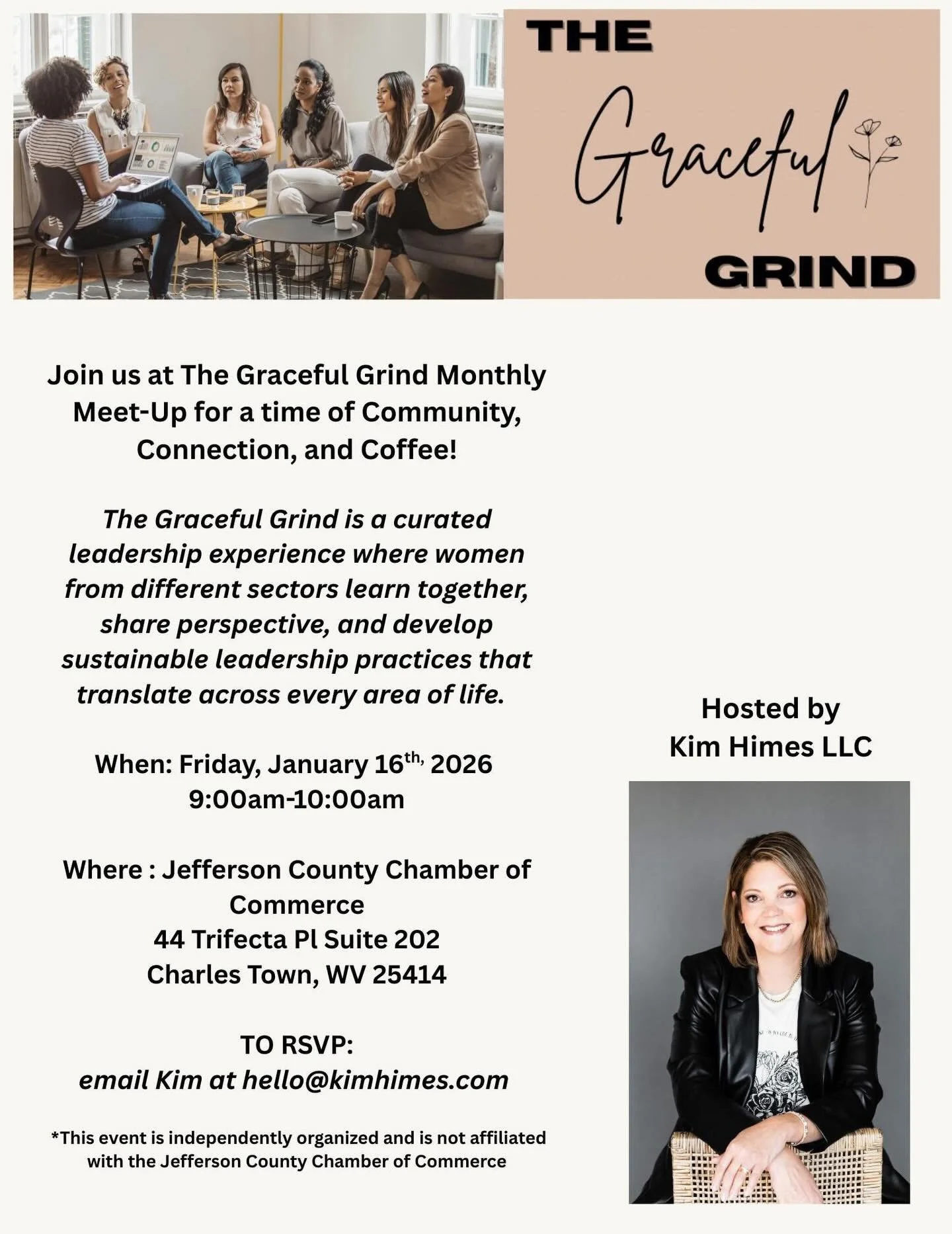 RSVP today. There are a few spots left. Would love to have you in the room.