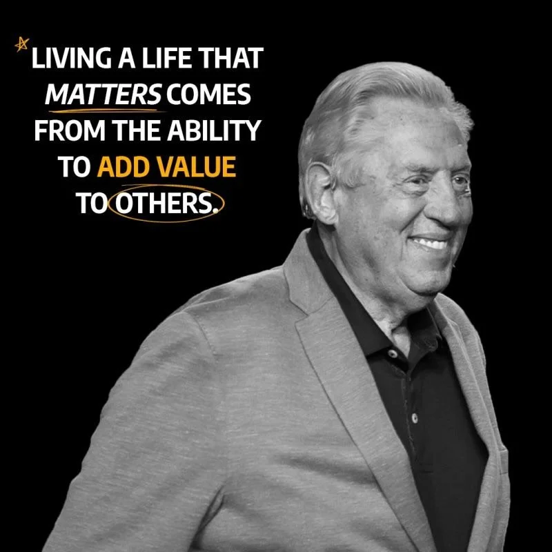 Living a life that matters comes from the ability to add value to others.

It&rsquo;s not about status.
It&rsquo;s not about recognition.
It&rsquo;s about impact.

The words you speak.
The encouragement you give.
The way you make people feel stronger