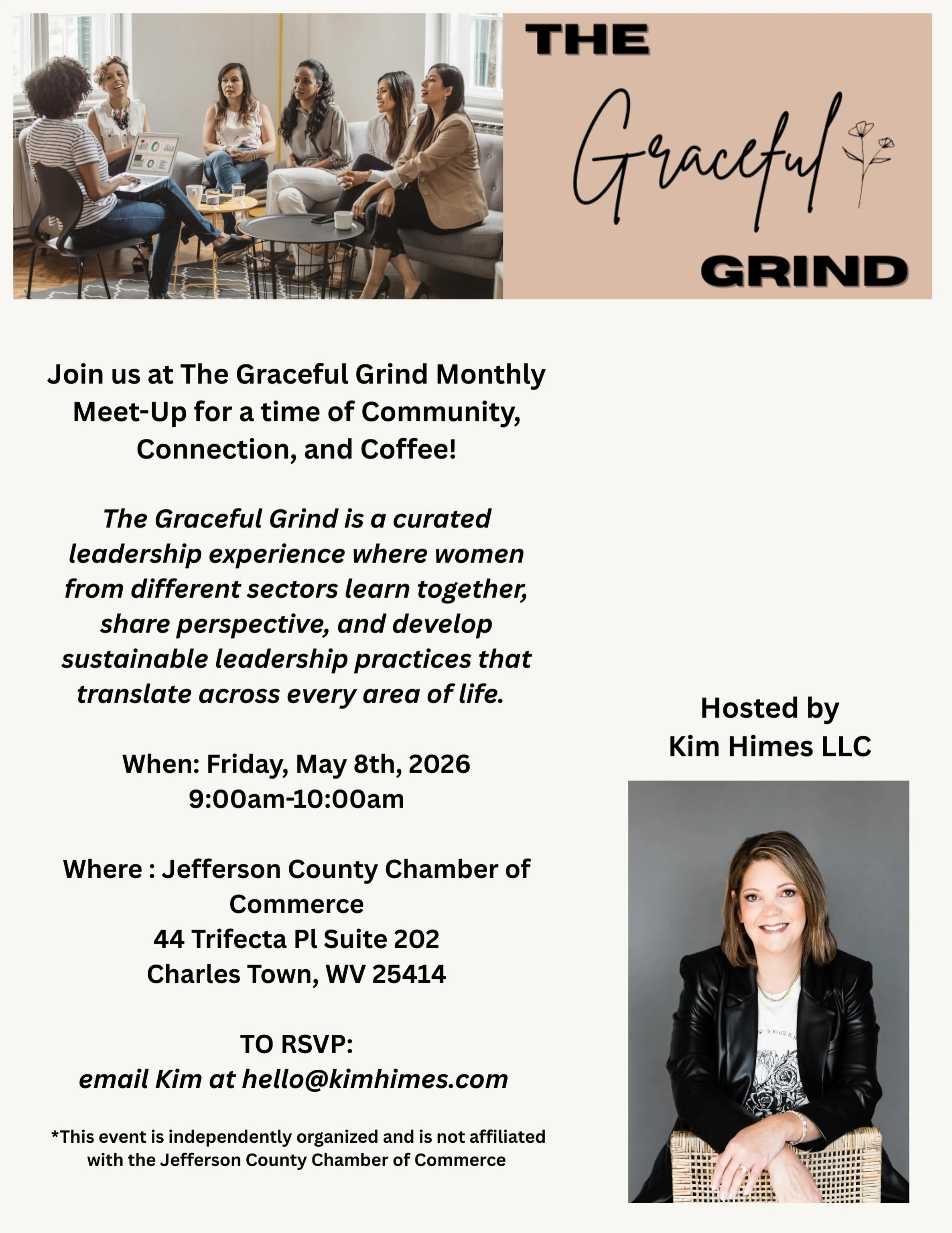 There is something so special when women gather together to grow, encourage and support one another. Join us this Friday. There is a seat at the table for you.