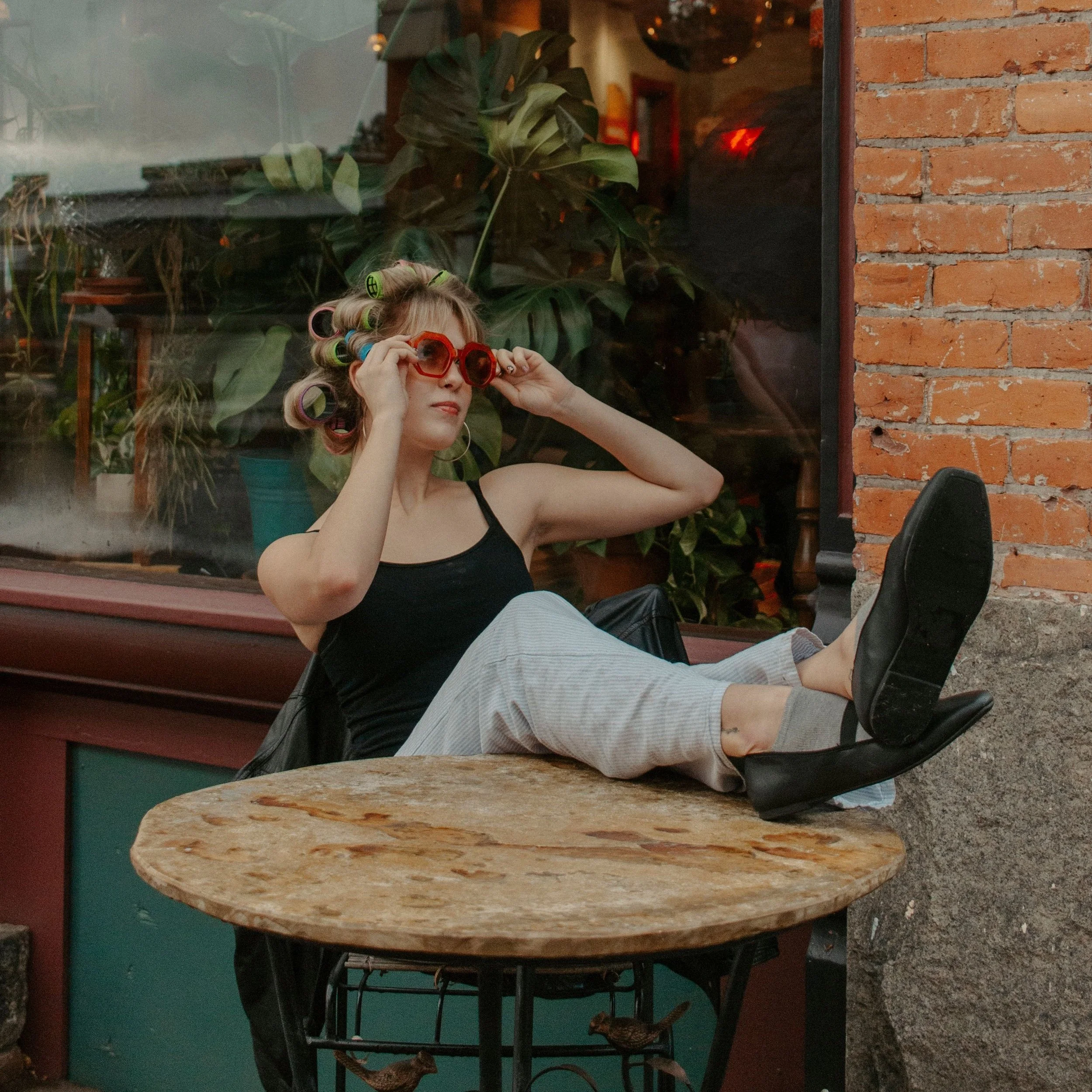Coffee Shop Portrait Session in Missoula, Montana: Vintage Vibes with Mallory