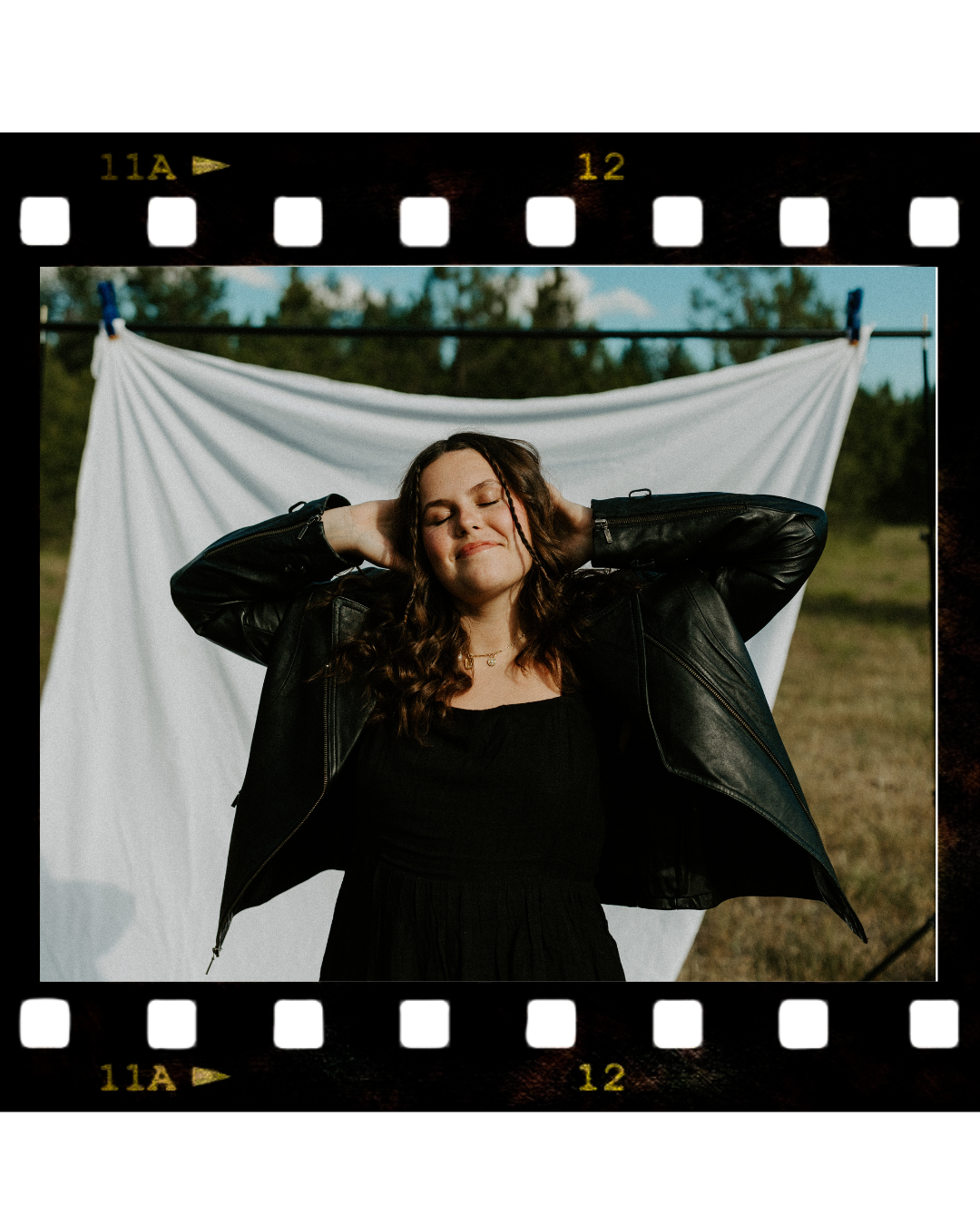 film strip with creative photographer morgan piazzola