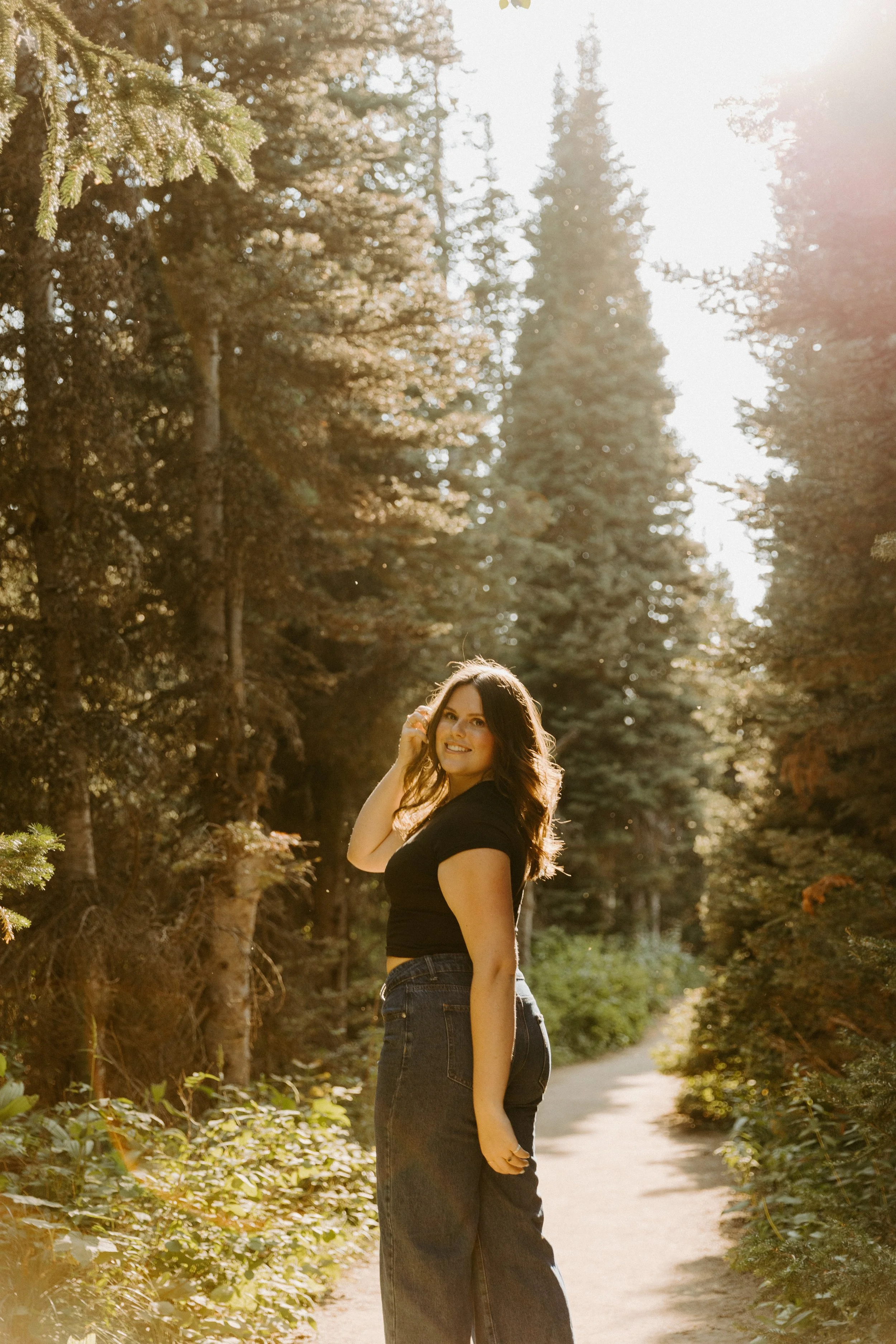 bigfork montana senior picture photographer