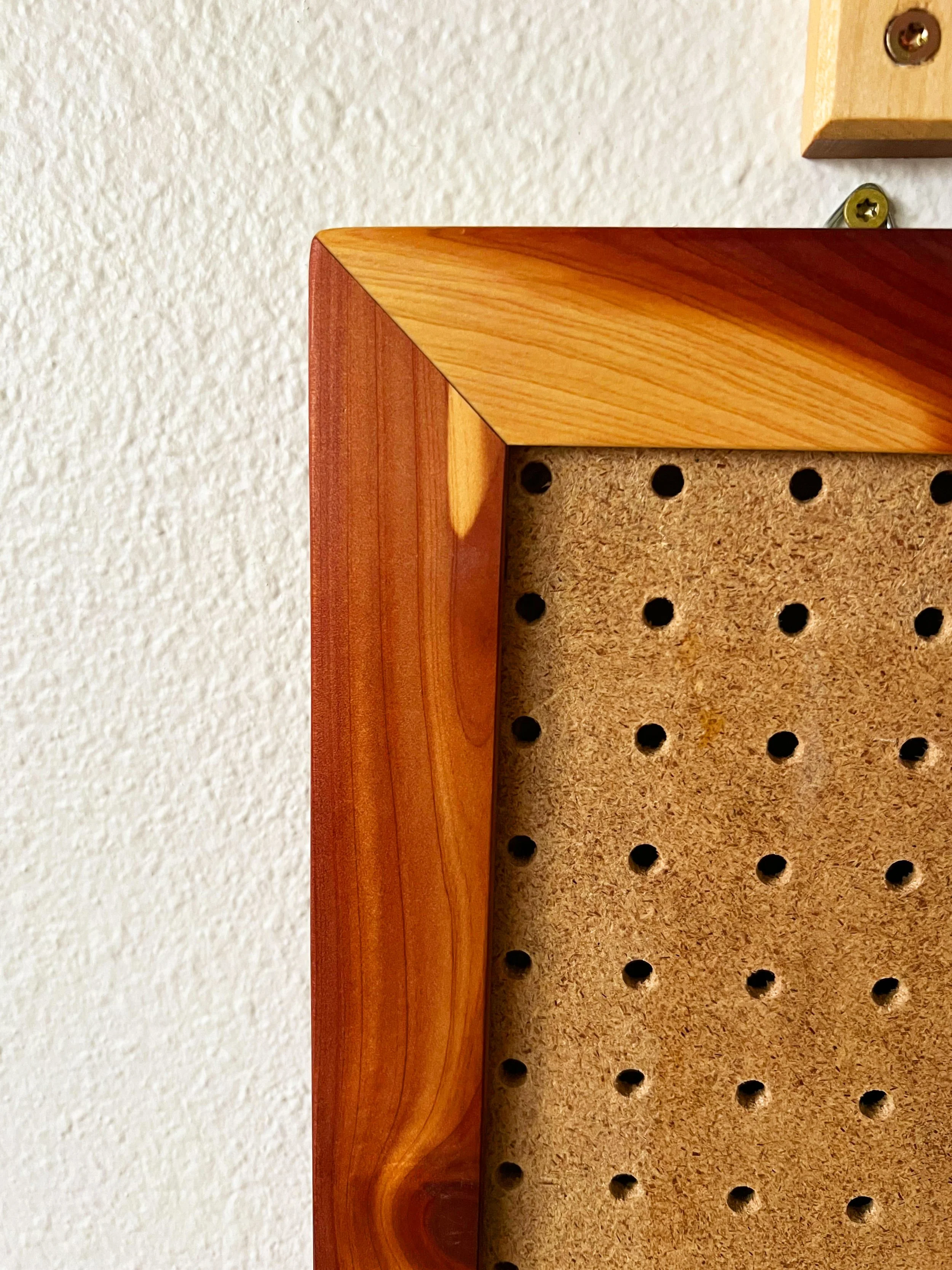 Marbled Pegboard Frame
