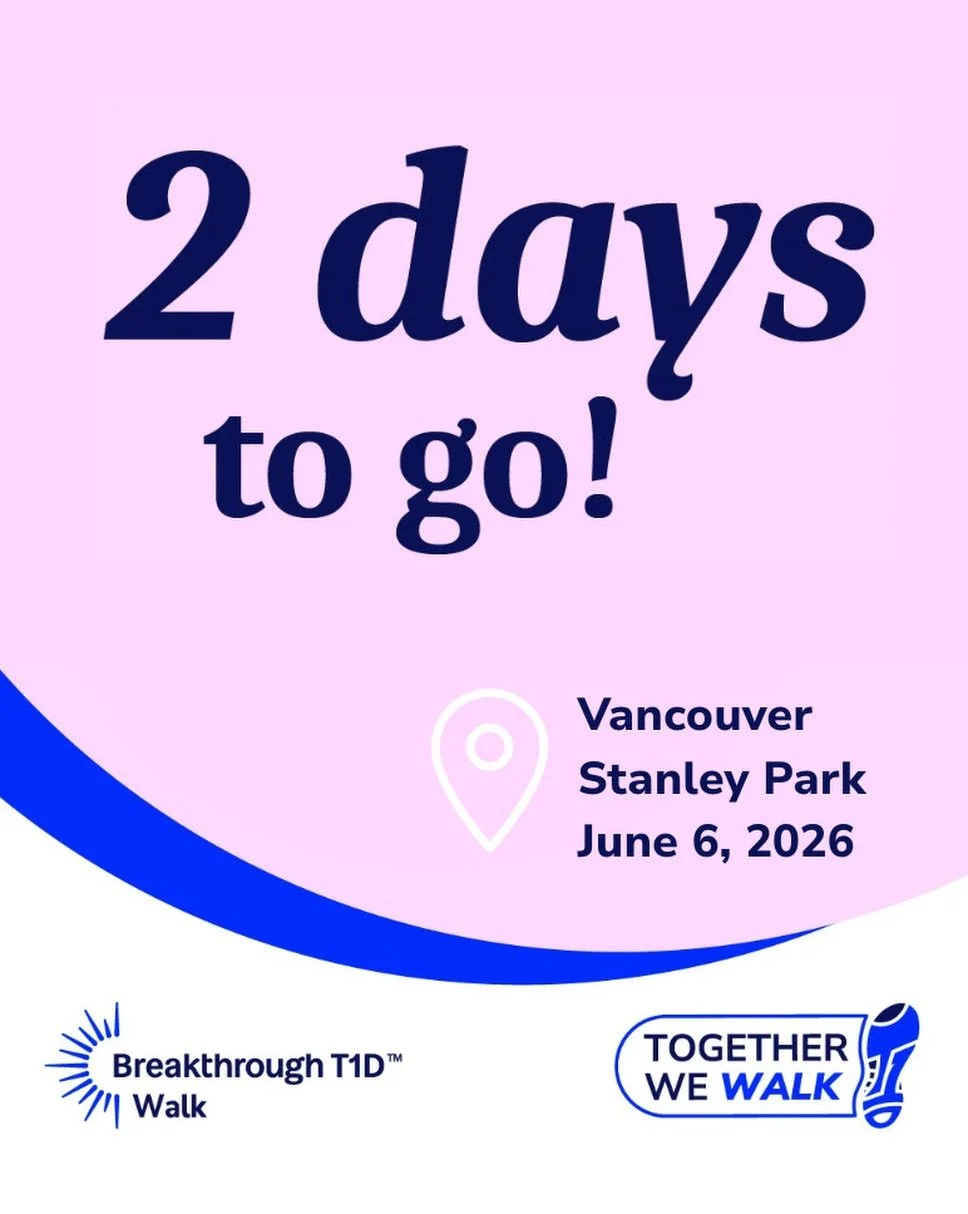 Only 2 more days until the Breakthrough T1D Walk! 💙🚶&zwj;♀️

This event holds a very special place in my heart. My brother lives with type 1 diabetes, and over the years our family has seen firsthand the strength, resilience, and determination that