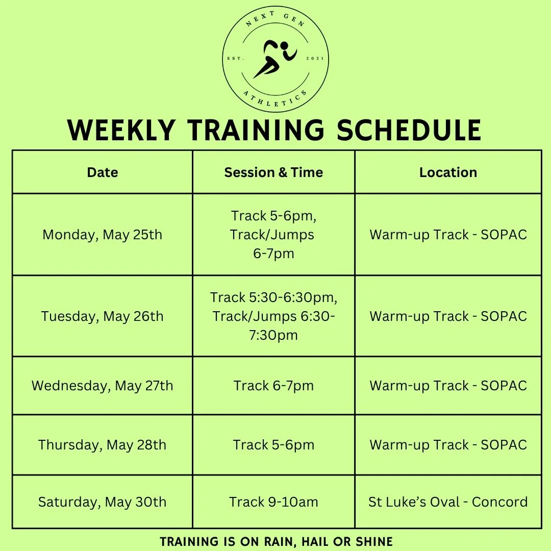 Rain, hail or shine&hellip; we keep moving 🌧️💪🏼

Weather next week is looking a bit rough, but training will still go ahead as planned. As athletes, we don&rsquo;t always get perfect conditions on competition day, so learning to train through diff