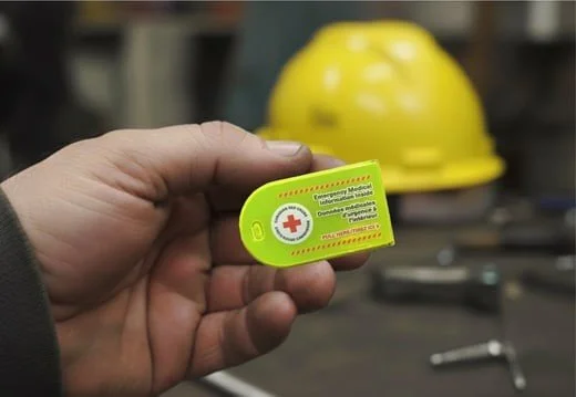 Medical Emergency Information (MEI) Tags - (Pack of 50 Tags)