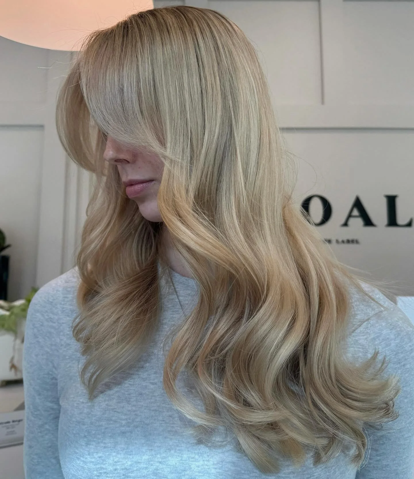 Fresh blonde and a blowout&gt;&gt;&gt;
Hair by: @brynn.hair 
&bull;
&bull;
#soal #soalthelabel #winnipeg #winnipegsalon #winnipeghair #blonde #blowout #blondingspecialist #brightblonde