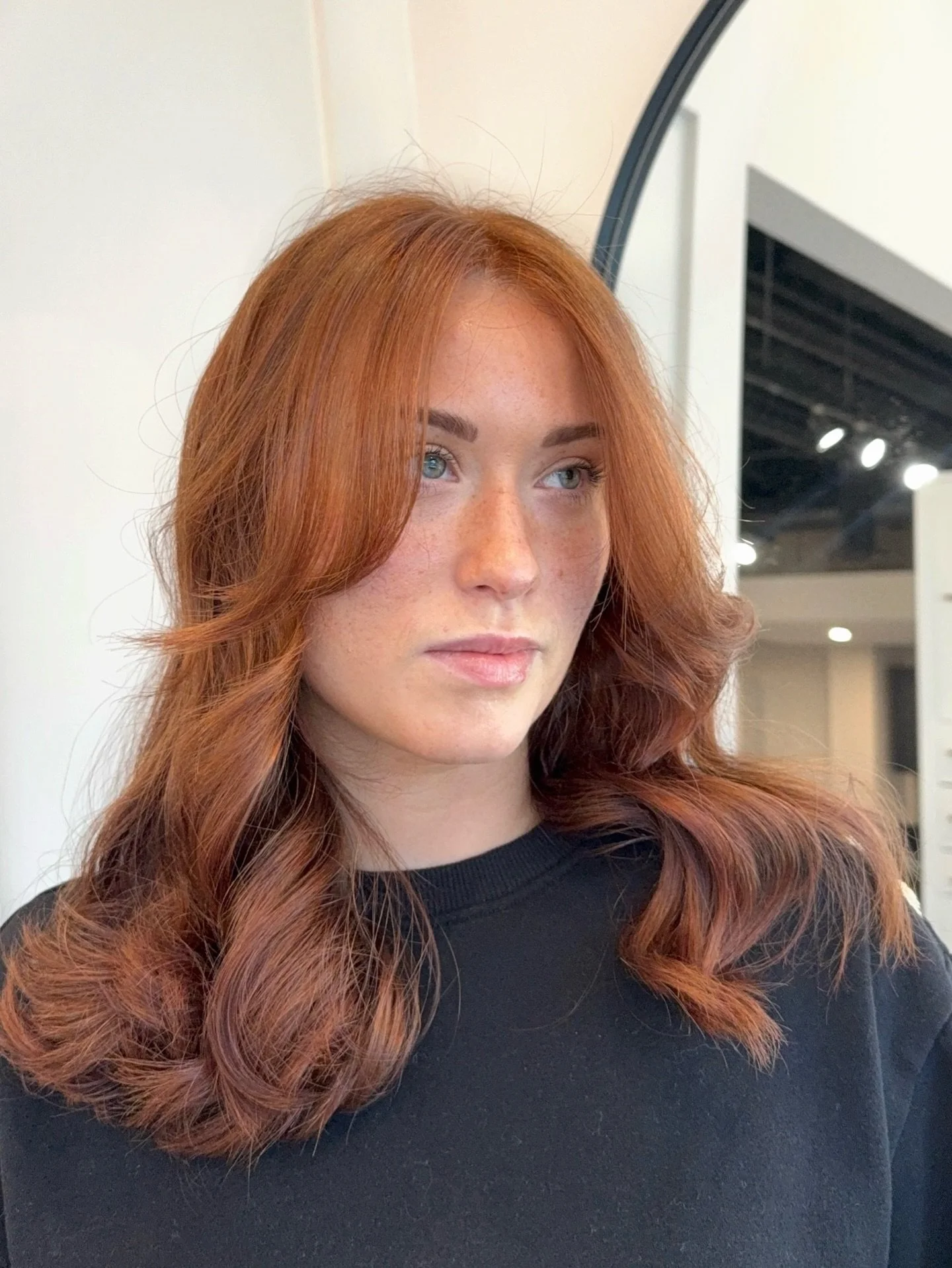 Copper is calling ☎️
Hair by @hairbygracebrandstrom 
&bull;
&bull;
&bull;
#soal #soalthelabel #winnipeg #winnipegsalon #copper