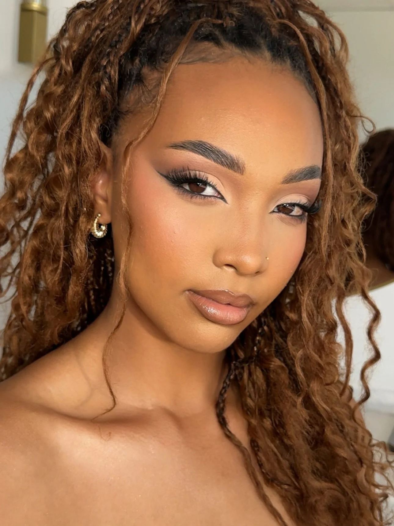 I&rsquo;m obsessed ❤️&zwj;🔥

Comment for &lsquo;product&rsquo; for breakdown of all products used for this look. 

#mua #makeupartist #softglam #muaperth #makeupinspiration