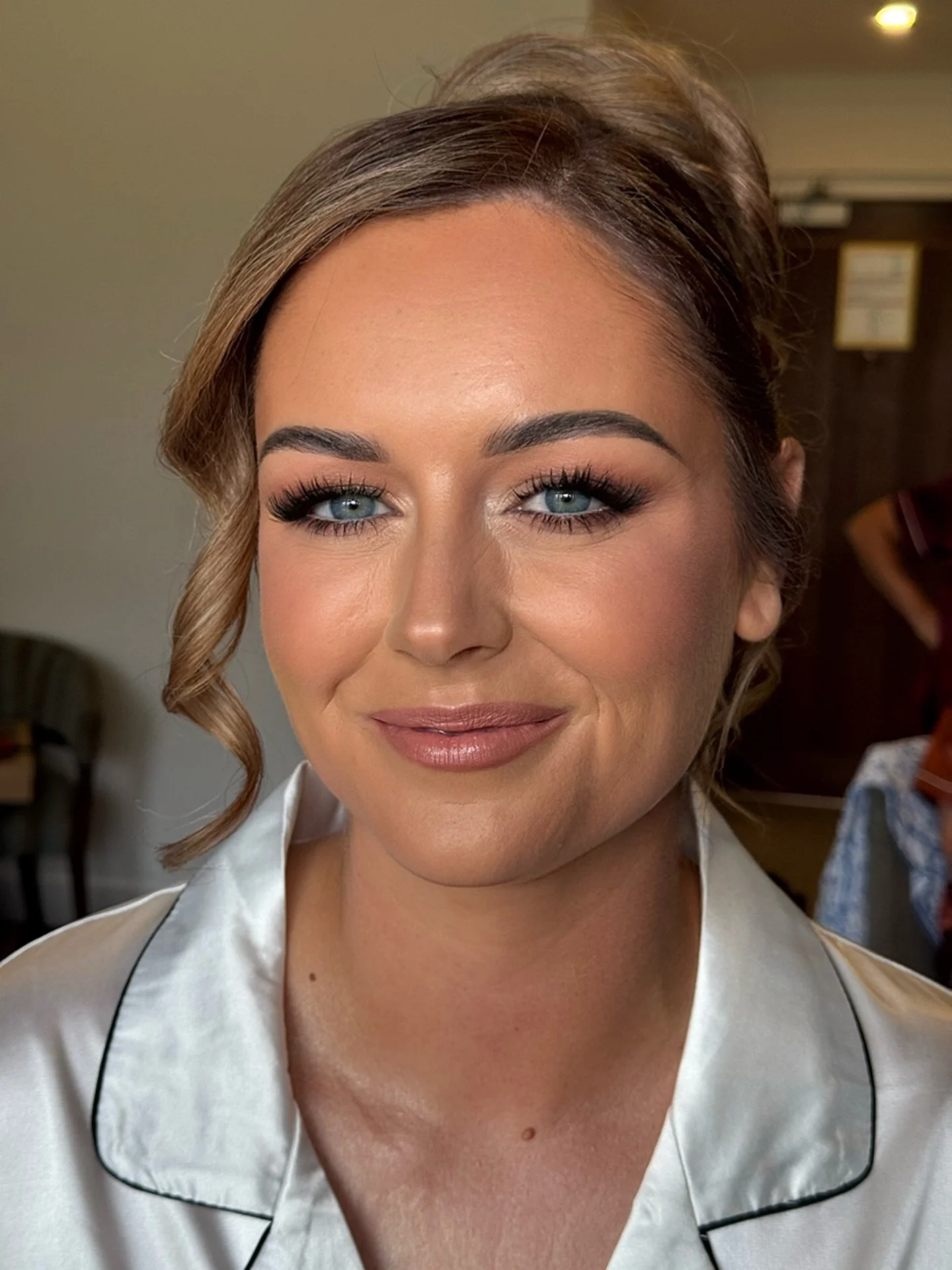 My gorgeous bride and friend @gemmasmith92 🤍

Hair @hair__by__annie 

It&rsquo;s so special when your friends choose you as their MUA for their wedding day. And it&rsquo;s even better when you get to celebrate with them for the whole day and night. 