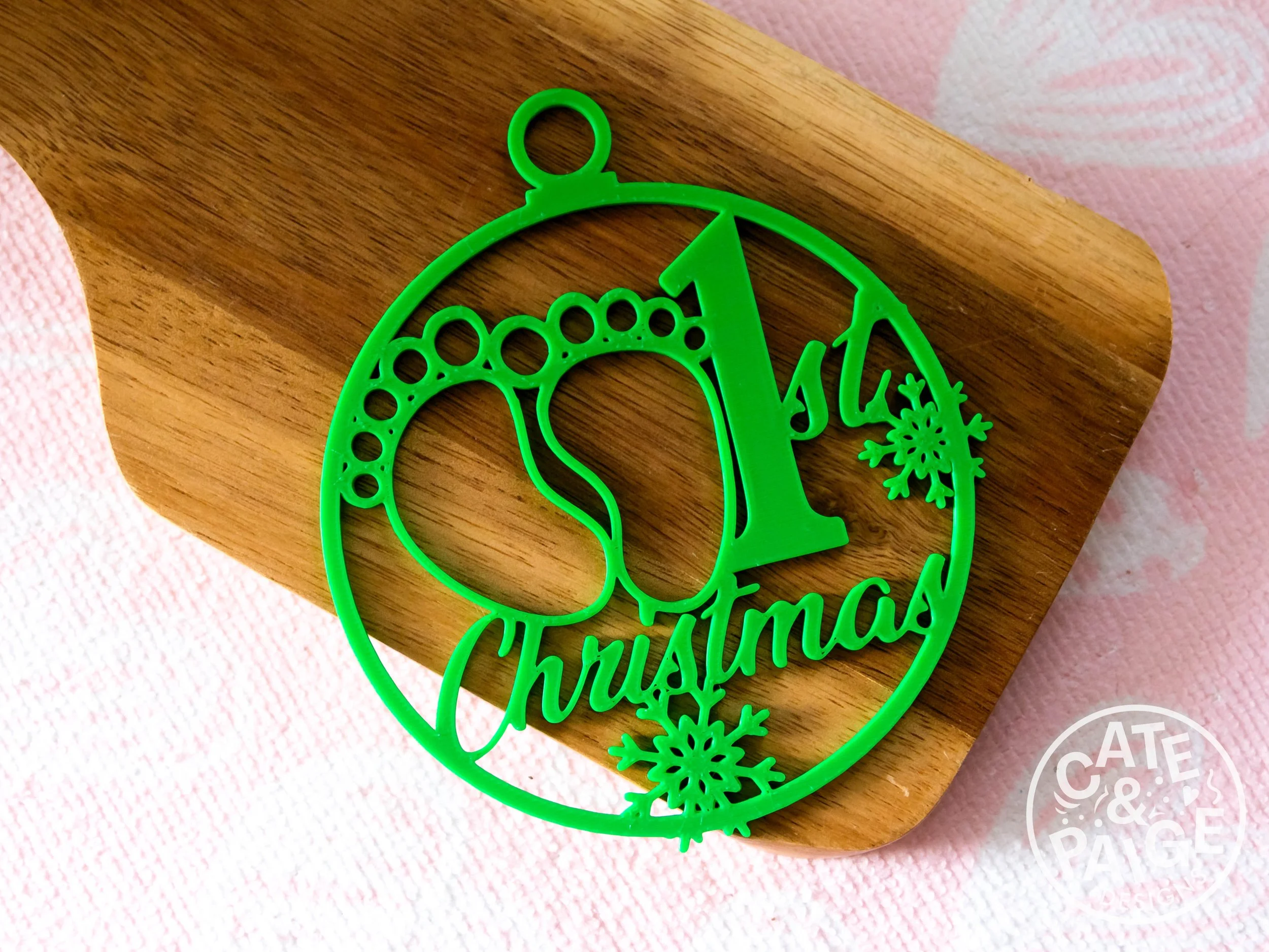 Christmas Decoration, 1st Christmas, Green 01.jpg