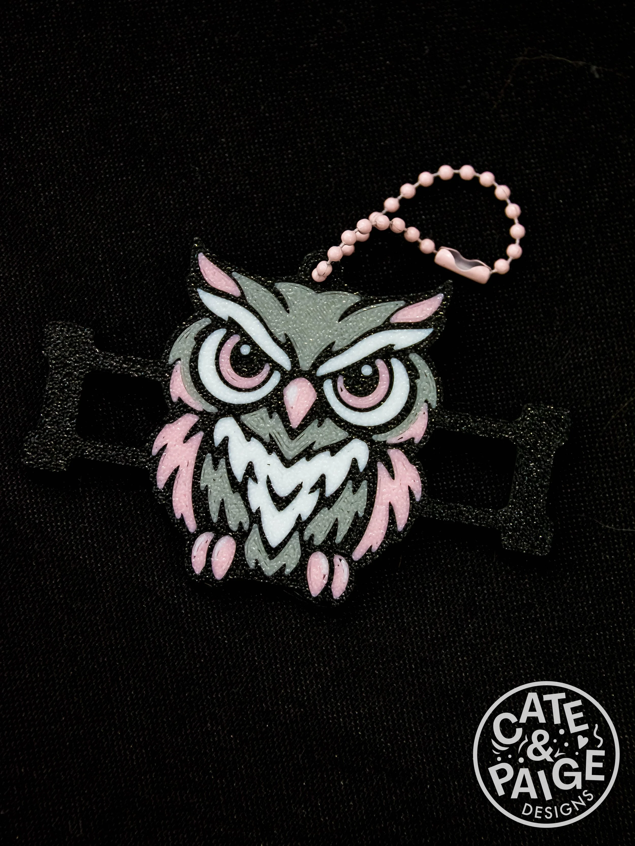 Hair Tie Holder, Owl 01.jpg