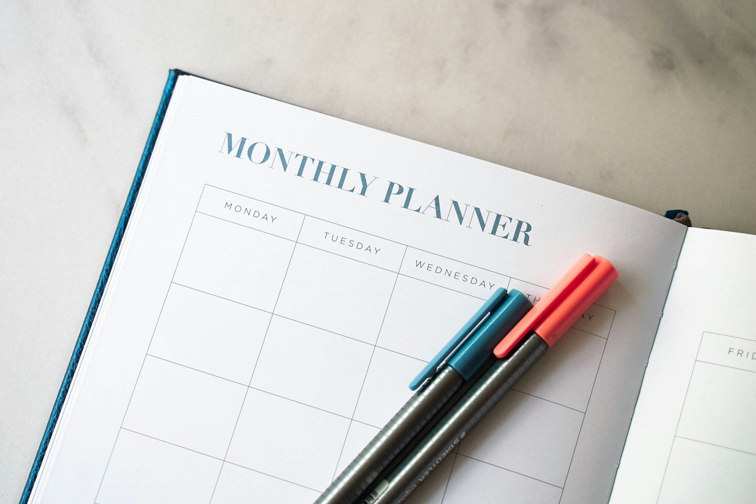 Financial reports on a desk