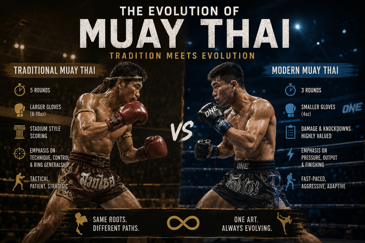 The evolution of Muay Thai
