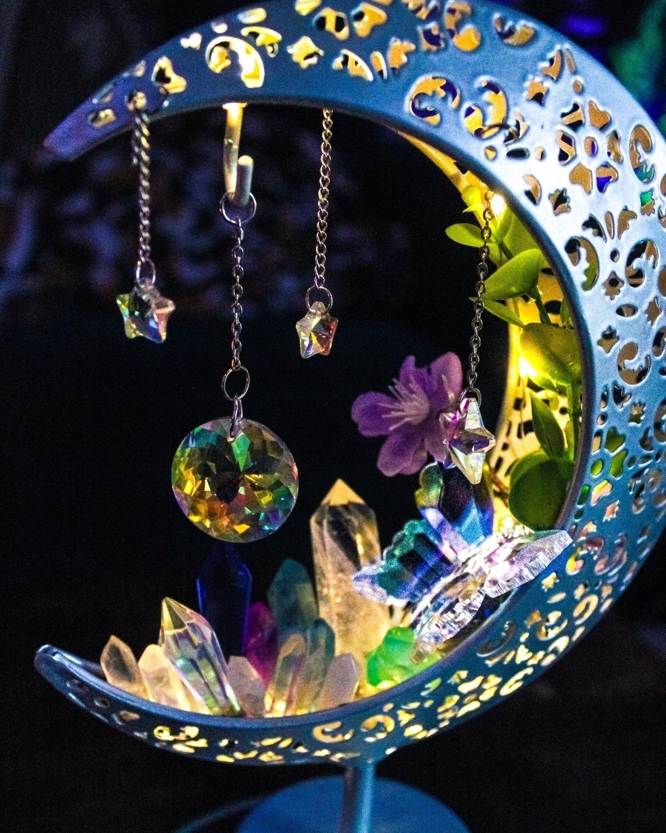 Some more recent moon designs🌙✨ 

If you've checked my shop recently and didn't see much, please know it's because I've been running around doing in-person events! That, combined with my tendency to design pretty much every piece unique, means I've 