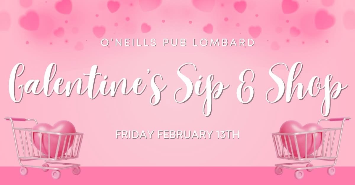 Galentine’s Shop & Sip