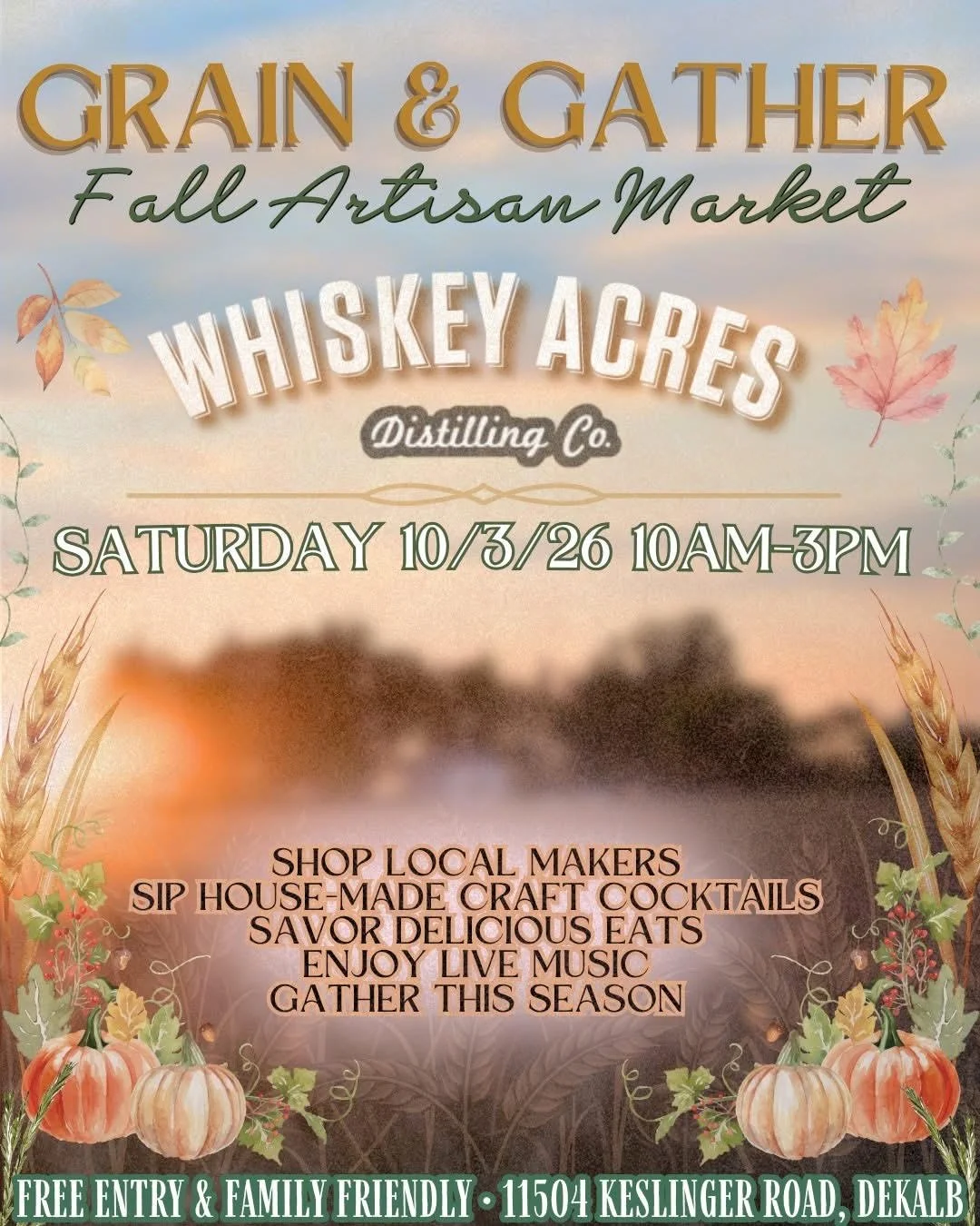 Grain & Gather Fall Artisan Market